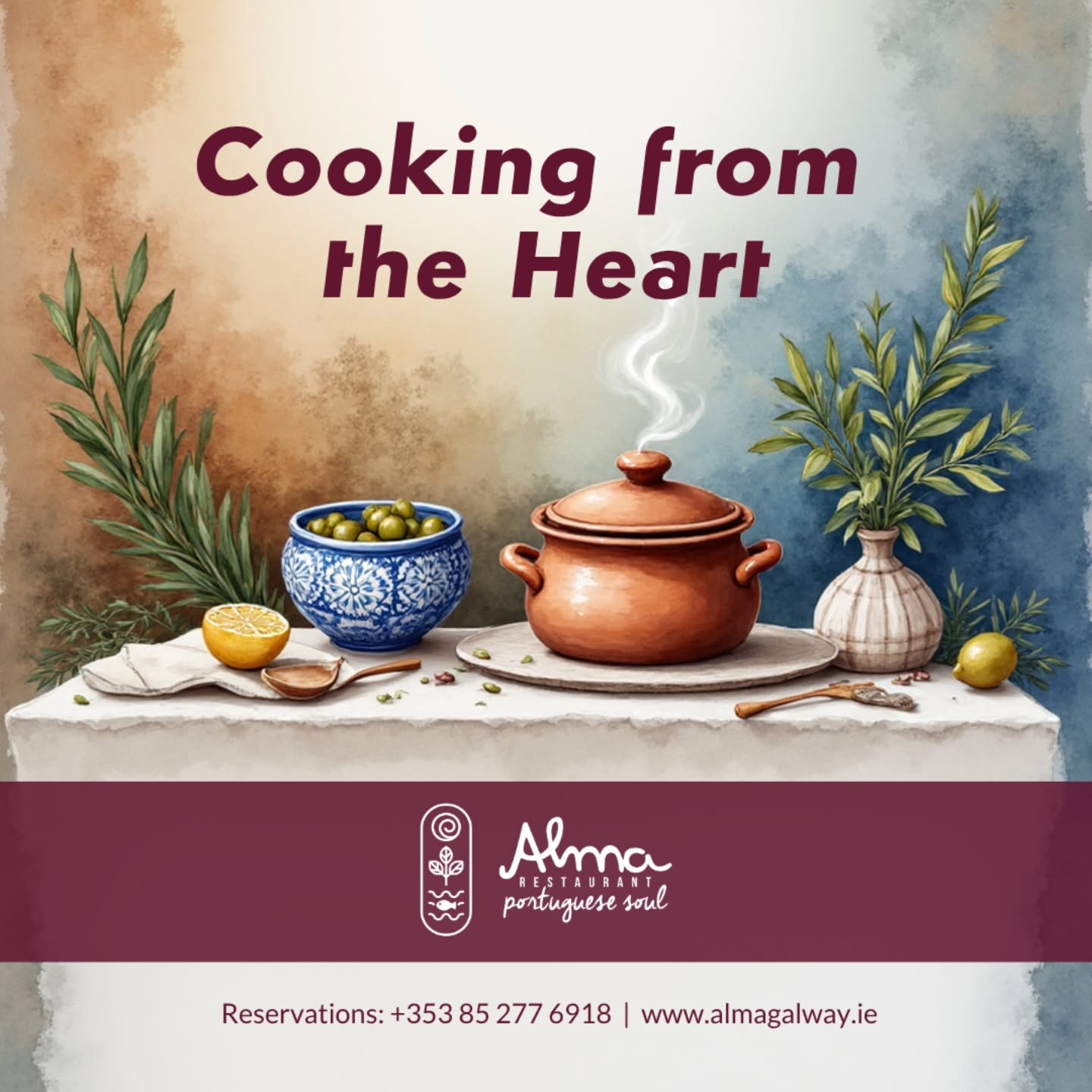 Where every meal tells a story...
At Alma, we believe that true Portuguese expression is found around the table. From our kitchen straight to your heart, we serve comforting dishes made with genuine soul, rich flavours, and a whole lot of love.
Whether you are looking for a taste of traditional warmth or simply want to unwind in a cosy, welcoming environment, we have a seat waiting for you.
Come and savour the authentic taste of Porthuguese expression right here in Galway.
📞 Book your table: +353 85 277 6918
🌐 Find out more: www.almagalway.ie
#AlmaGalway #PortugueseFood #GalwayEats #CookingFromTheHeart #CosyRestaurant
@followers @thisisgalway @blasnagaillimhe