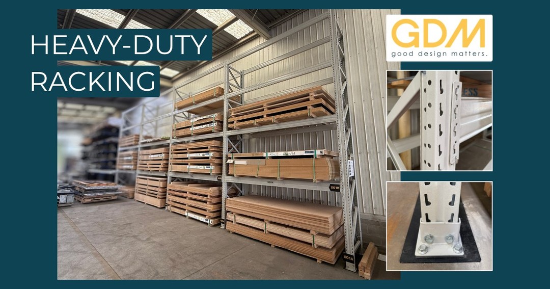 Practical, durable and compliant. GDM's racking is designed for NZ and Australian warehousing and storage environments. Prioritising usability and safety, it's what we rely on in our manufacturing facilities, putting it to the test daily.
We're confident it will be equally as dependable in yours. Find out more: gdmretail.com