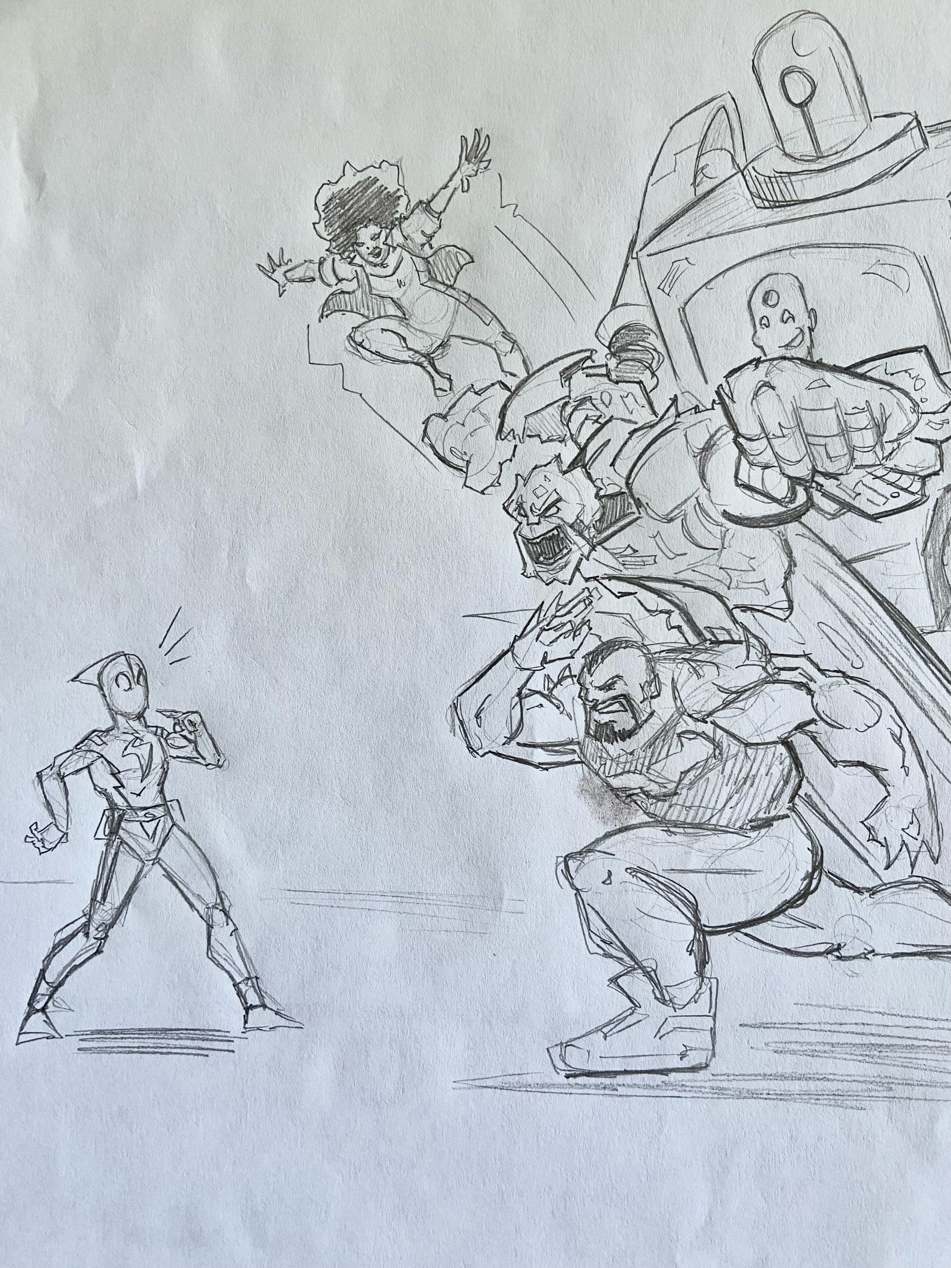 Bolt senses tingling!
#TheBolt #WarmUpSketch #PrinceOfComics
#CamdensComics #CreatorOwned