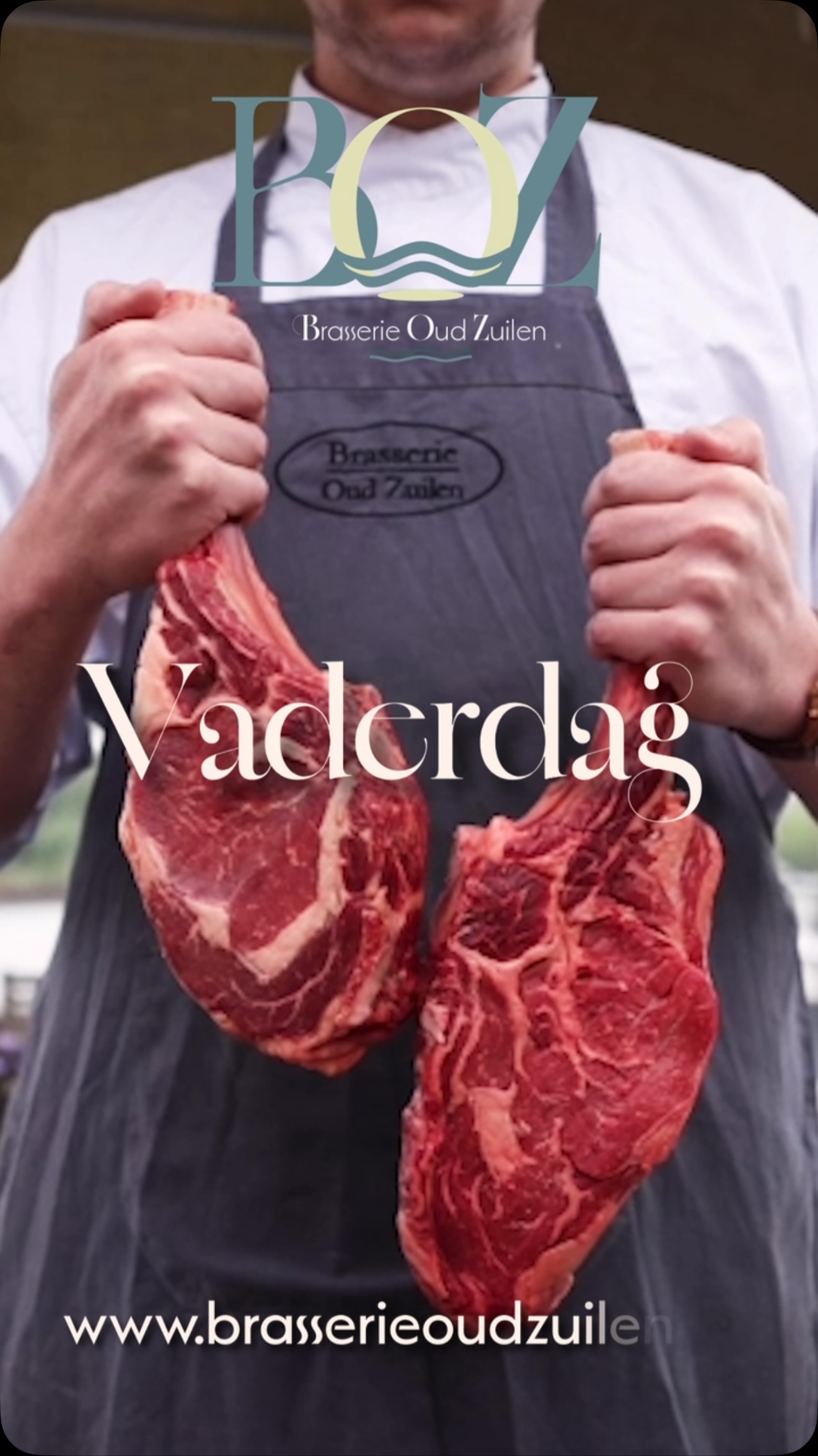 Vaderdag!
Trakteer de allerliefste, allergrappigste en allerwijste vader op een avond die hij verdient. Vier gangen, samengesteld door onze chef — van carpaccio van Limosin rund tot krokant gebakken zwezerik met truffelrisotto, gebraden ribeye en een afsluiter naar keuze: plateau fromage of grand dessert.
Vaderdag | zondag 21 juni | € 65,- p.p.
Reserveer via 0346 554 533 of info@brasserieoudzuilen.nl
brasserieoudzuilen.nl
#BrasserieOudZuilen #Vaderdag #AanDeVecht #OudZuilen #vaderdagdiner