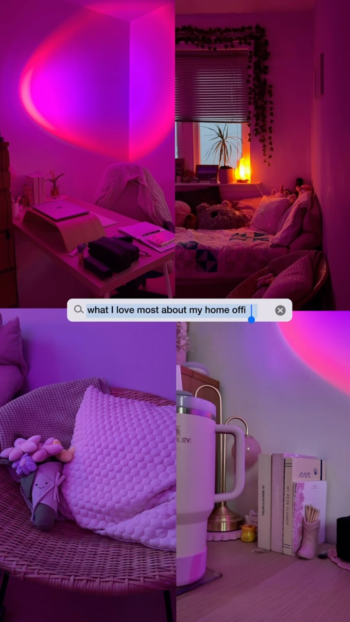 my space to get creative 🕯️🩷✨
I love this room, it’s so cozy and brings me peace. The lamps, the warm colours, the soft pillows, the quilt my mum made for me, it all comes together to create a space I can be creative, comfortable and productive.
I’m proud to call this little room my very own home office 🖥️🎀
What’s one thing about your workspace you love? Let me know!
#homeoffice #workremote #workfromhome #selfemployedlife #femalefounders socialmediamanager desksetup cozyambience cozyhome softproductivity creativecontentcreator socialmediamarketing saltlamp scandinaviandesign newperspectives