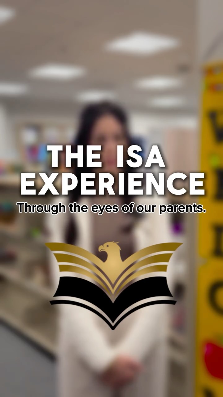🎥 THE ISA EXPERIENCE | Episode 1
We are excited to launch The ISA Experience, a new series highlighting the voices, stories, and experiences of those who make our community so special.
In our first episode, ISA parent Hanady Sarsour reflects on her family’s journey at ISA and shares how our commitment to academic excellence, Islamic values, and student growth has impacted her child.
Thank you, Hanady, for sharing your story and for being an important part of the ISA family. 💙
📚 Interested in learning more about the ISA experience for your family? Admissions for the 2026–2027 school year are open on a rolling basis, and limited spaces remain in select grade levels.
🌐 Visit isava.org to schedule a tour, learn more, and apply today.
…..
#TheISAExperience #ThisIsISA #ISAFamily #IBEducation #IslamicEducation