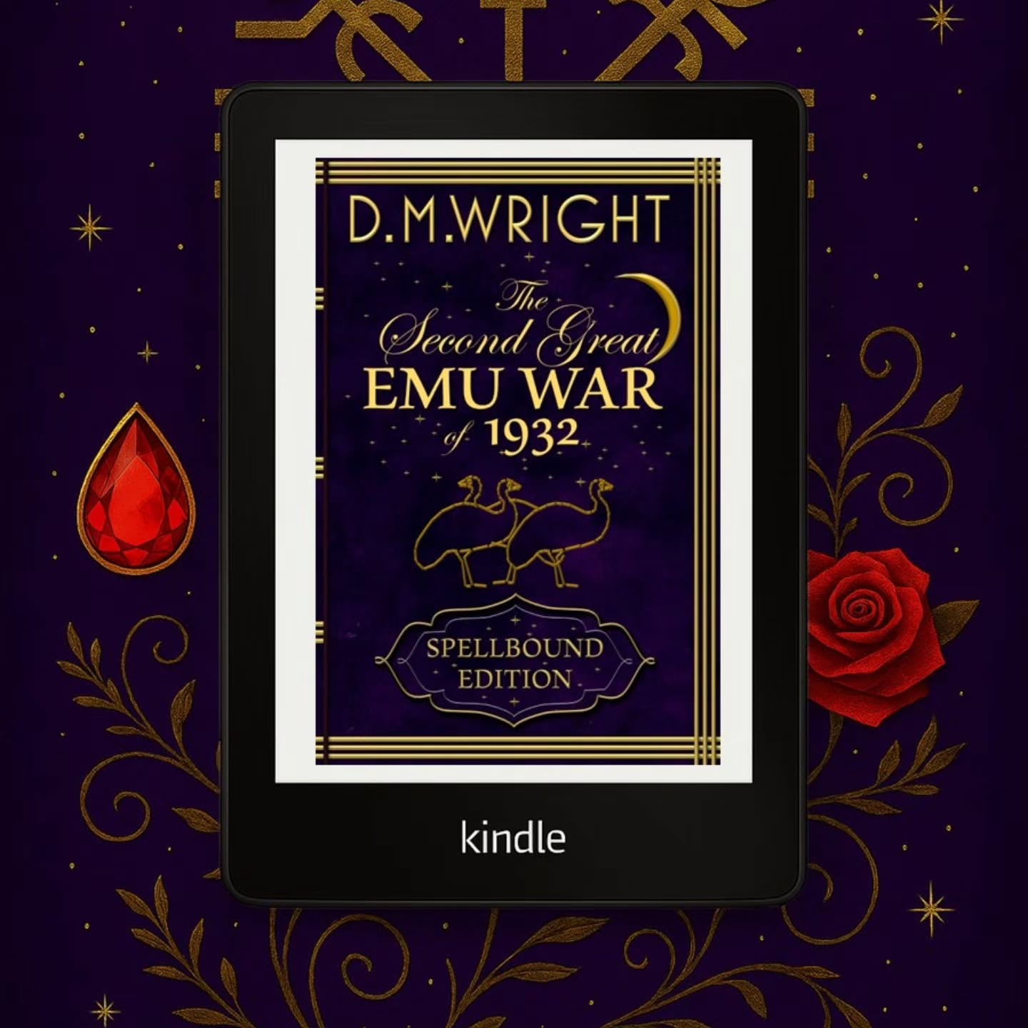 Chapter titles interest you?
"THE SECOND GREAT EMU WAR OF 1932" by Australian Author D. M. Wright 🇦🇺
www.DMWproductionsAus.com
(Best viewed on desktop version)
CHAPTERS
0.1 A mist of doubt and fiction
0.2 There’s always a second
1. Yes, dear
2. Goodnight, Daddy
3. The Emu War is over
4. American and European oak
5. Guns and men
6. Make your choice
7. Politics is poker
8. You’ll think of something
9. ‘Moo-cow’ Mitchell
10. Where Right and Glory lead
11. The Minister for Defence
12. Three, No trump
13. He can’t, he won’t
14. You should’ve been a politician
15. If you love it, clap your hands
16. Green Sally up
17. Punch or pull?
18. Three rounds straight
19. Mr. Brown
20. Home by the 2nd
21. Australians or Westralians?
22. We’re sorting it!
23. Indefinitely
24. A city that is to come
25. M. 64. 12.
26. Everywhere
27. This is my war
28. My debt can’t be paid
29. Let’s get you boys home
30. Horsies ride again
31. That’s it, that’s the end
32. It’s over when I say it’s over
33. I owe you a story
34. Cull the un-cullable
35. The Financial Relief Bill
36. Old Miss Lucy’s dead and gone
www.DMWproductionsAus.com
(Best viewed on desktop version)
#books #militarybooks #westernbooks #clown #booksformen
