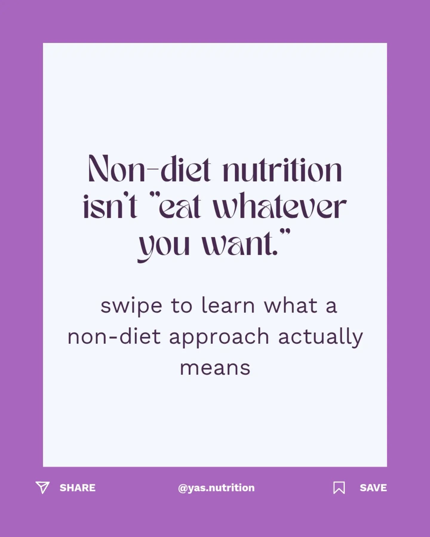 You don't need another diet. You need a different relationship with food. 🍽️
If you've ever felt stuck in the diet-restart cycle, overwhelmed by conflicting food advice, or just tired of food feeling like a moral test, I see you. This is your sign that there's another way.
Swipe through for what a non-diet approach actually means, and what it isn't 👆
📖 Full blog (link in bio) breaks this down in more detail, with the research behind it
💌 Subscribe to my newsletter (link in bio) for more of this in your inbox
💬 Tell me in the comments: which "diet rule" are you ready to let go of?
📅 Curious what 1:1 support could look like? Free discovery call link is in bio too
Nourishing wishes,
Yasmina 🌿
#NonDietApproach #IntuitiveEating #WeightInclusive #HAES #BodyNeutrality FoodFreedom NeuroaffirmingCare DietCultureDropout AntiDietDietitian NutritionWithoutGuilt