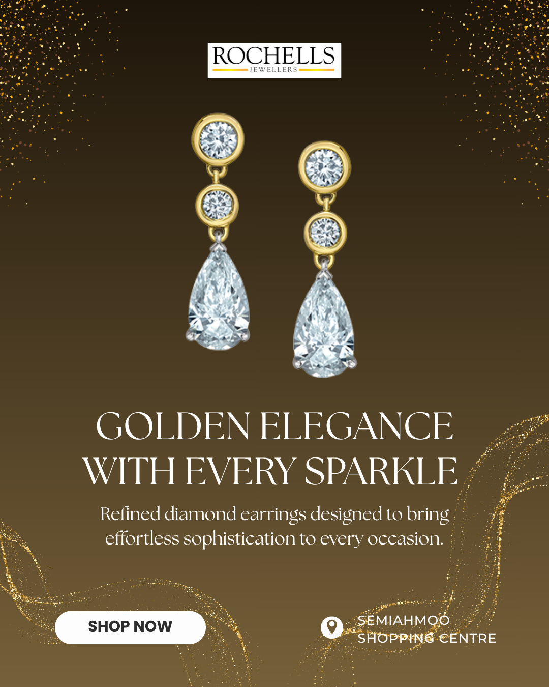 Timeless sophistication with a graceful modern touch. ✨
These stunning gold drop earrings feature brilliant round accents paired with radiant pear-shaped diamonds, creating a timeless silhouette that feels both sophisticated and effortlessly eye-catching. Designed to catch the light beautifully, they bring graceful sparkle to every occasion.
Elegant, refined, and endlessly versatile, this pair is the perfect finishing touch for both special celebrations and elevated everyday style.
Discover beautifully crafted fine jewellery at Rochells Jewellers at Semiahmoo Shopping Centre.
📍 Semiahmoo Shopping Centre | Surrey & White Rock
#GoldEarrings #DiamondJewellery #FineJewellery #RochellsJewellers #TimelessElegance #LuxuryJewellery #PearDiamond #ElegantStyle