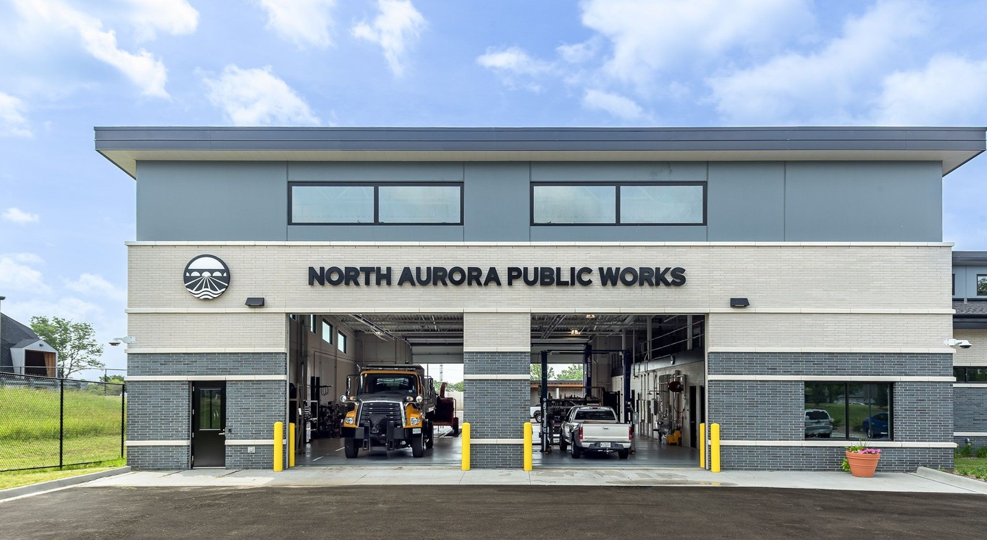 From design through completion, the North Aurora Public Works Facility was created to support the Village's Public Works operations for years to come.
Designed with efficiency, durability, and long-term functionality in mind, the North Aurora Public Works Facility supports the essential services that keep the Village running every day. We're proud to have worked alongside the Village and the project team to bring this project to life.
Project Team: Mark Bushhouse, Marc Rohde, Andy Ouper, Joe Humann, Mounika Tekumalla, Carrie Kotera | Structural & MEP Engineer: IMEG Corporation | Civil Engineer: WBK Engineering, LLC | Low-Voltage: Sentinel Technologies | Landscape Architect: Upland Design, Ltd. | Contractor: Frederick Quinn Corporation
#WilliamsArchitects #PublicWorks #MunicipalDesign #Architecture #NorthAurora