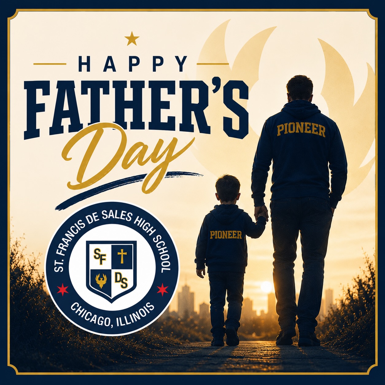 Today, we honor and celebrate all fathers and father figures in the Pioneer community, including biological dads, grandfathers, stepdads, uncles, big brothers, coaches, teachers, mentors, and all the incredible father figures—including single mothers, who show up with love, guidance, and support.
Your presence and impact shapes young minds, strengthens hearts, and builds futures.
We appreciate you.
We are grateful for you.
And we are wishing you the beautiful and relaxing day you deserve 💙💛.