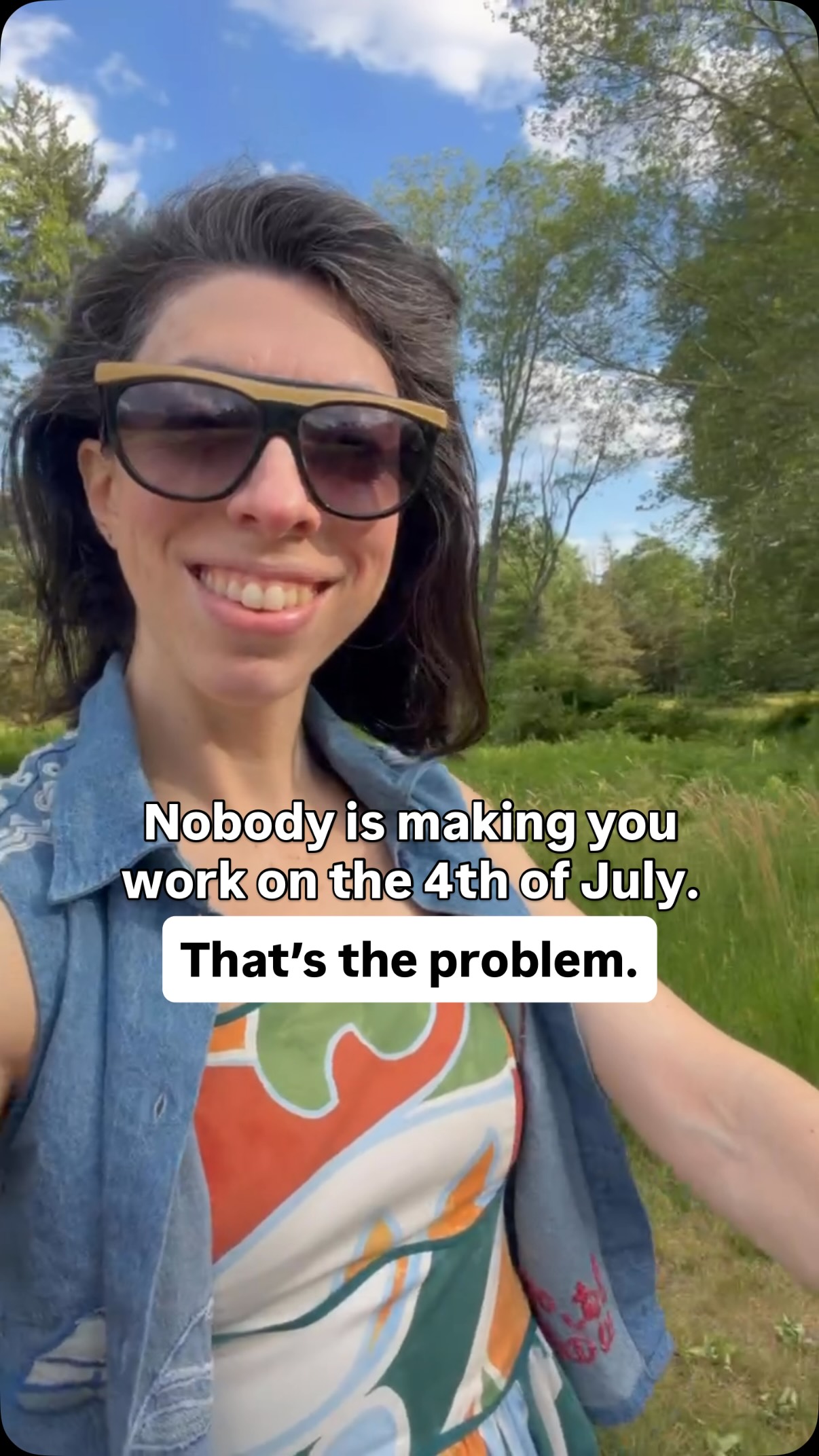 If you’re working on the 4th of July, that’s not commitment. It’s a decision you're making.
Because there are people in your exact role, at your exact company, who aren’t working.
Same job. Different experience.
And it isn’t because they care less.
It’s because they made different decisions long before the holiday arrived.
Right now your strategy is:
• Keep checking Teams/Slack after hours in case someone needs you.
• Respond to everything immediately because the client can't wait.
• Do it all yourself, assuming there's no one else who you can delegate to.
• Don’t drop the ball. At. All. Costs.
It feels responsible to be the "office hero" while everyone's OOO.
But it’s also why nothing changes.
More work keeps coming.
Your free time keeps shrinking.
At some point you have to ask yourself:
If working more hours actually worked… wouldn’t I be caught up by now?
That’s exactly why I built TextLauren.
Not to tell you to “work less.”
To help you think through the decision before you automatically assume you have to say "yes".
💬 Haven't signed up for your free trial of TextLauren? I’m sharing a LIVE ANNOUNCEMENT this Thursday, July 2 at 2:00 PM ET on Instagram Live.
If you’ve been curious about TextLauren, or how you can make this most of it, you won’t want to miss this. Save the date!