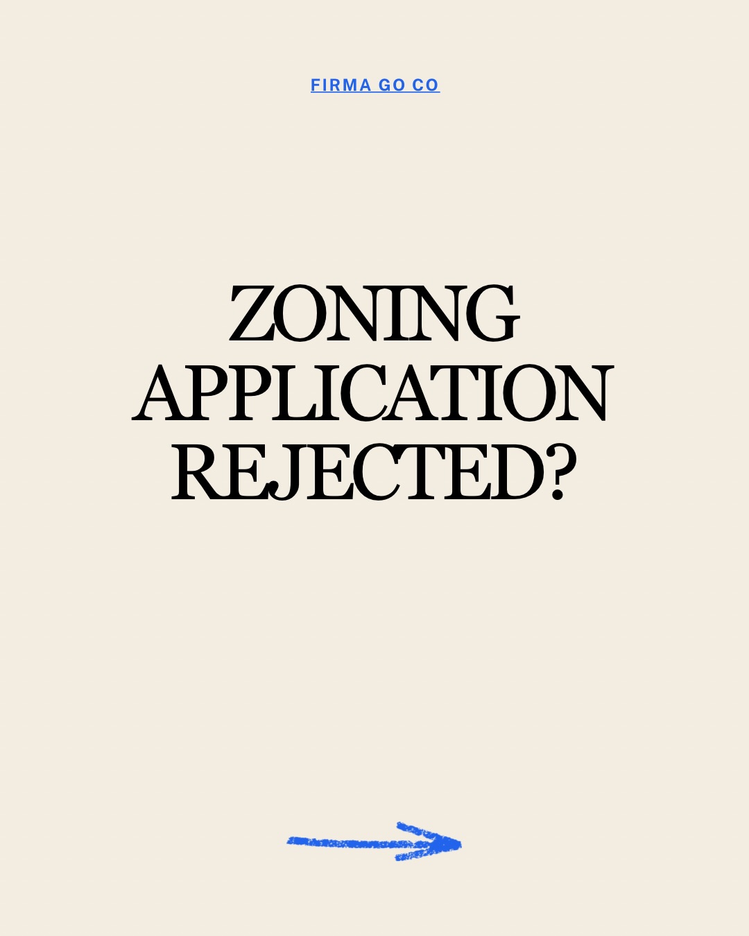 Application denied? Learn the most common reasons zoning and permit applications are rejected and what steps you can take next.
Need guidance? Contact FirmaGo.