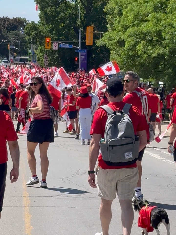 There are summers in Toronto… and then there’s a Toronto summer during the @fwc26toronto 🌎⚽️☀️
Living in #libertyvillage has given us a front-row seat to history.
🇨🇦 Watching our neighbourhood transform into the “last mile” leading to Toronto Stadium (@bmofieldto).
🚁 Seeing drone interception technology, international security teams, and months of preparation unfold before our eyes.
🎨 Watching the city literally paint lamp posts and prepare to welcome visitors from around the world.
🥁 Joining the fan marches.
🇨🇦 Canada (my favourite!)
🇩🇪 Germany (the wildest!)
🇮🇶 Iraq (the biggest & loudest!)
🎶 Listening from our balcony as thousands of fans sing their national anthems and hearing the neighbourhood erupt after every goal.
🎤 Fan Festival with @bryanadams and @alessiasmusic .
✨ Meeting people from around the world, all brought together by something bigger than themselves.
There is something magical about Toronto in the summer, but the @fifaworldcup has taken it to another level.
The energy.
The pride.
The music.
The cultures.
The community.
For the past few weeks, we’ve watched our city come alive in a way we’ve never experienced before. Every match, every march, every anthem, and every new face has been a reminder of just how powerful sport can be in bringing people together.
And we’re not done yet… Team Canada (@canmnt ) plays tomorrow, there’s still another match to come in Toronto, and we can’t wait to see what the next few days bring.
And of course, @sir.douglas_inthe6ix may have stolen the show, making new friends from around the world, one scratch at a time. 🐶❤️🌎⚽️
@ausmalik @cityofto #toronto #worldcup #toronto