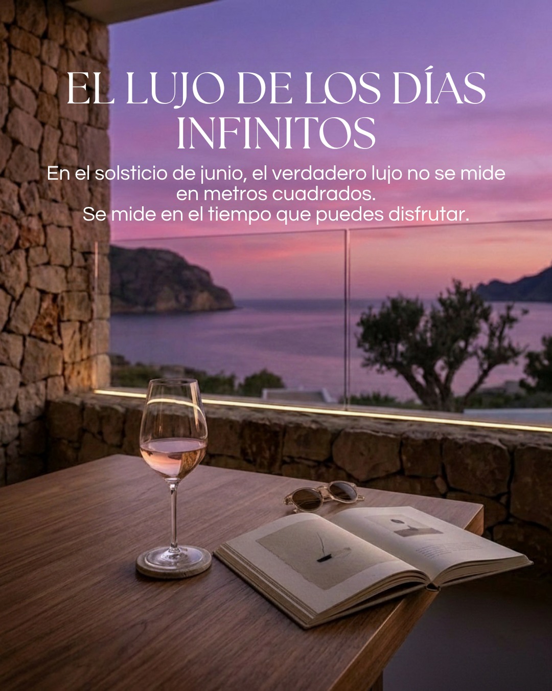 El verdadero lujo no siempre está en tener más. A veces está en tener más tiempo para disfrutar.
Junio nos regala los días más largos del año y el Mediterráneo nos recuerda algo esencial: vivir bien también es saber bajar el ritmo.
En CIENTOONCE localizamos y creamos propiedades donde la luz, el diseño y el entorno se unen para convertir cada día en una experiencia memorable.
Porque una vivienda no debería ser solo un lugar donde estar. Debería ser un lugar donde sentir que el tiempo se detiene.
#cientoonce #inmobiliariapremium #costablanca #arquitecturamediterránea #realestate