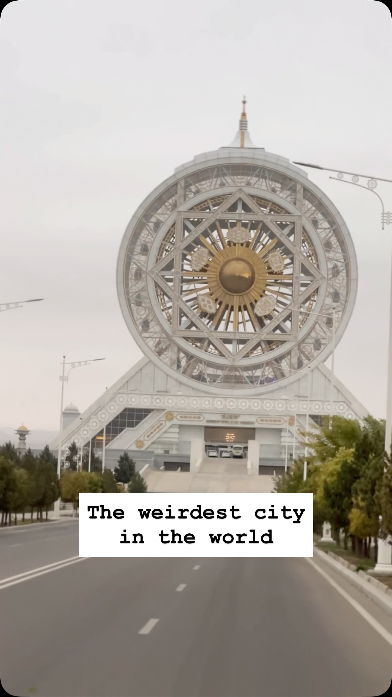 Entirely centrally planned, built out of Italian white marble, and glow-in-the-dark, the capital of Turkmenistan is the most surreal city I’ve ever seen. Like video games of the early 2000’s that built lavish worlds but forgot the NPCs, Turkmenistan planned for a population boom that never came. The city is spotless and the double-wide roads bear little traffic. School is free, there’s very little crime, and everyone nominally has a job.
Though the city itself is new, the Turkmen culture dates back thousands of years. The people are extremely proud of their hospitality, their political neutrality, and their beautiful horses. They even have a Ministry to track the lineage of their special Turkmen breed.
My love of freedom might shudder at the notion, but what they told you about Turkmenistan isn’t entirely true. Of course, you can buck convention when you’re the world’s fourth largest oil producer, but that’s a topic for a different video.
#ashgabat #ashgabatcity #ashgabatcity❤️ #ashgabat🇹🇲 #turkmenistan🇹🇲