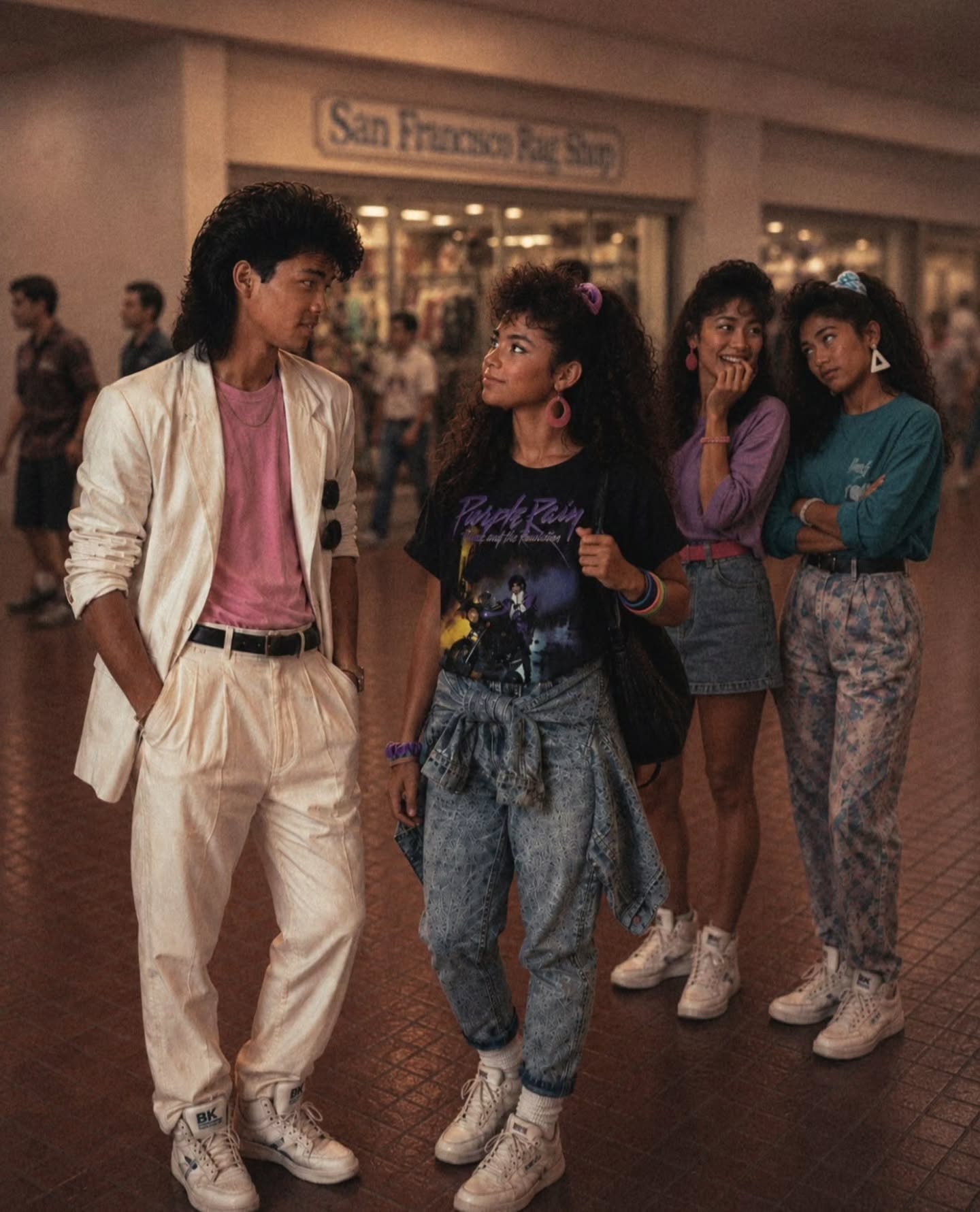 Pearlridge... back in the day.
Him: "Ho... this chick potent." 😍
Her: "Hmm... he must be a Kramer's Man of the Month." 😏
Her friends: "Ugh... what a dweeb." 😂
Styles change.
Slangs change.
But the memories... they never do. 🌺
#memorylane #lovethe80s #808 #dakine