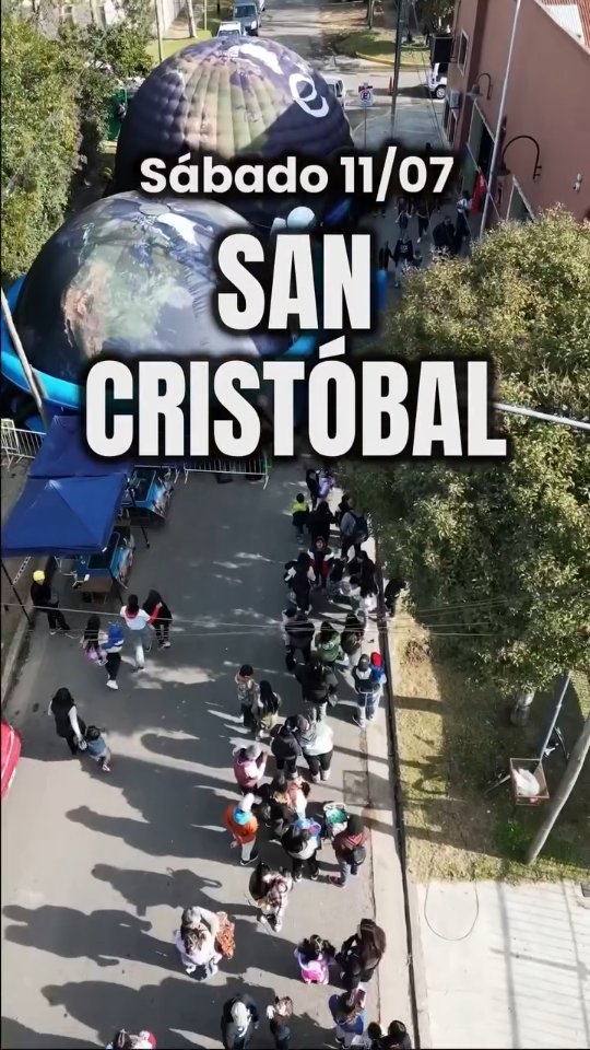 🚨¡SAN CRISTÓBAL: Vacaciones de Invierno de Otro Mundo!🚨
¿Te imaginás estar frente a un T-Rex o viajar por las galaxias sin salir de tu ciudad?
El Planetario Móvil 360° llega para transformar el día en una aventura inolvidable.
ELEGÍ TU AVENTURA:
🦖 DINOSAURIOS: Caminá entre los gigantes del pasado.
🦈 AVENTURA SUBMARINA: Explorá las profundidades del océano.
🚀 MISIÓN ESPACIAL: Viajá por las galaxias como un astronauta.
📅 Sábado 11/07
📍 Casa de Cultura Gustavo Gutscher, Las Heras 1063, San Cristóbal, Santa Fe
🕓 Horarios: Funciones cada 40 min de 15:00 a 20:45hs.
📲 RESERVÁ TU LUGAR AHORA: https://estrellareservas.com/2241 (Cupos limitados por función)
🎟️ ¡PRECIO ÚNICO PROMOCIONAL!
💥 Entrada general: $7.000
👶 Menores de 3 años y personas con CUD: $3.200 (seguro)
✨ ¡Viví una experiencia de otro mundo en familia!