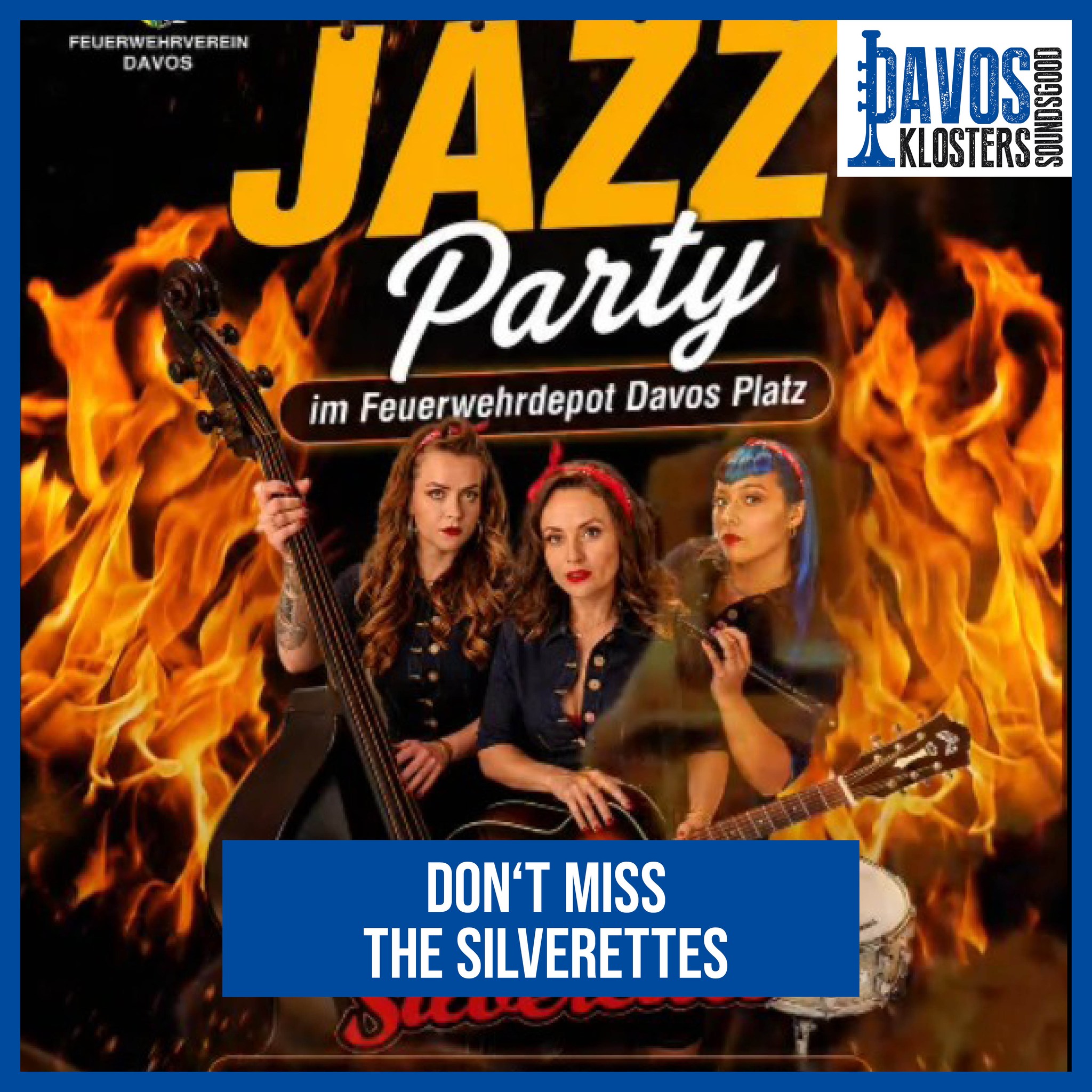 Nicht verpassen! Don't miss @the_silverettes ! 🔥