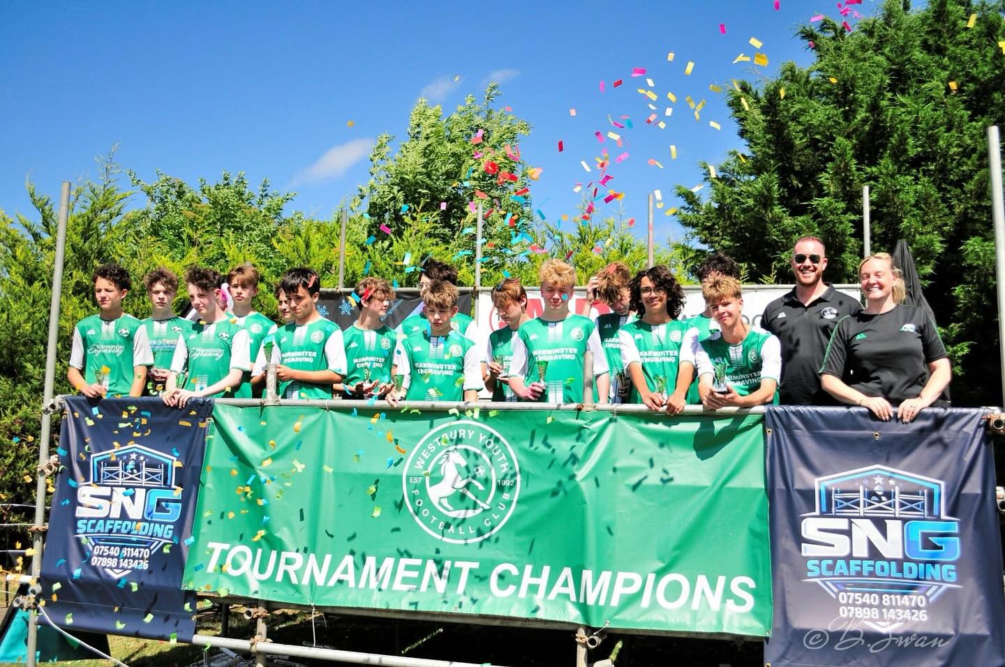 Today saw the end of another great season for the youth football team we sponsor. Westbury Youth FC U15 tigers had an amazing season with amazing development for the lads throughout the season. Well done WYFC for putting on such a great event for all the teams.