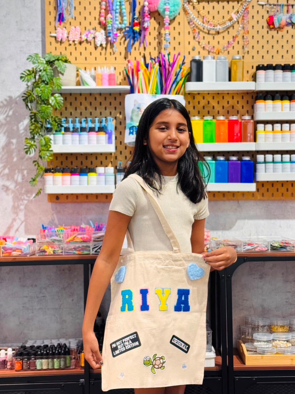 Not every visit to the studio is about taking a workshop.
Yesterday, this little lady walked in with one mission—to create something special for her best friend’s birthday. She wanted a gift that no one else could buy.
With a little creativity and a lot of heart, she made it all by herself.
Sometimes, the most meaningful gifts aren’t the most expensive—they’re the ones made with love. 💛✨
#AMRStudio #ArtWorkshop #event #Dubai #artisforeveryone