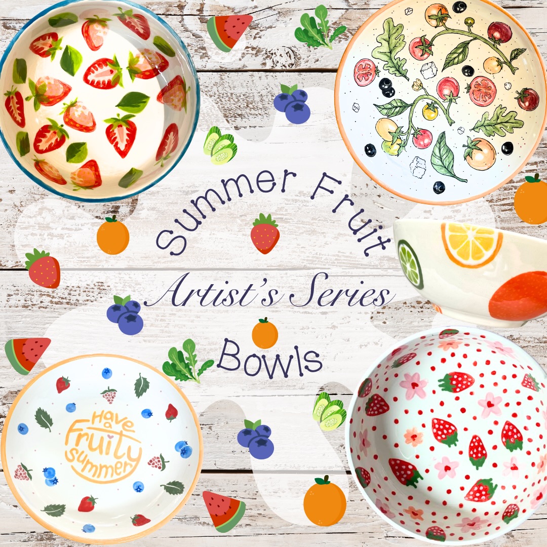 🚨New workshop alert🚨
Join Aga for part 1 of our August summer workshops creating a fruit or salad bowl ready for the warmer weather 🍓🥬🍒🥒
Your ticket includes £25 worth of pottery as well as a drink and snack but you are welcome to upgrade to a larger serving bowl for an additional cost
Find out more information and book your ticket on our website