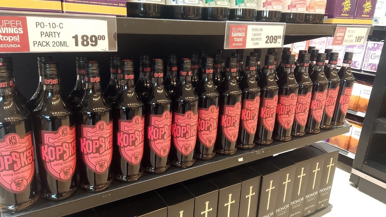 Kopskoot is hitting the shelves. #drinkbrannas #kopskoot