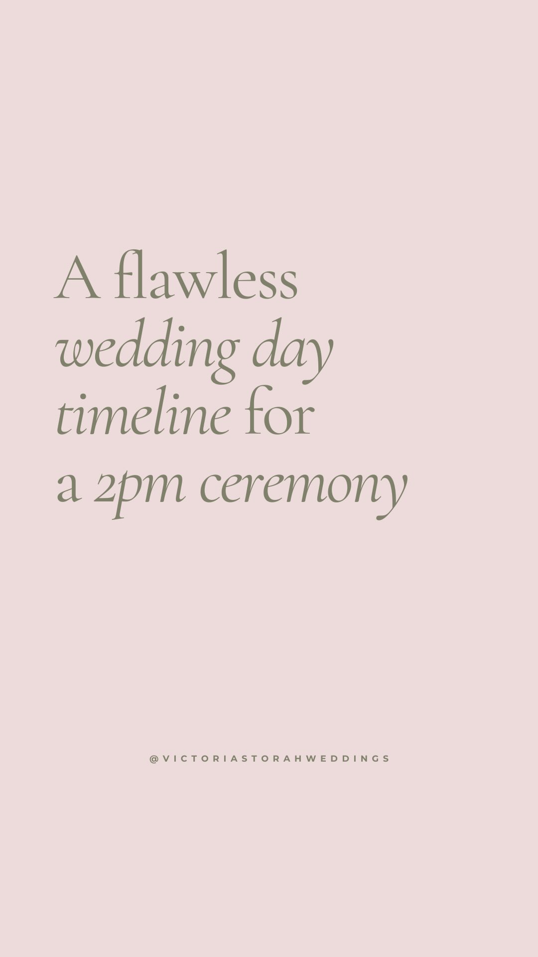 Save this for your 2pm Wedding!
Not sure how your wedding day should actually run? Let’s take the guesswork out of your wedding day timeline!
Most venues will provide a general schedule like this, but when you work with a freelance planner like me, you receive so much more than a basic outline. I’ll build a bespoke timeline that fits your day perfectly, factoring in all the little details you might not have thought of (but I definitely have!).
Having a solid timeline means everything flows smoothly: your suppliers know where to be and when, your guests feel looked after, and you get to relax and enjoy the day without clock-watching.
Because your wedding day should feel joyful, not stressful - and I’m here to make sure it stays that way.
I’m Victoria, I plan flawless and stress free weddings that feel as good as they look in Yorkshire, Derbyshire, Cheshire and surrounds. Follow me for more wedding planning tips and inspo!
———
Planner: @victoriastorahweddings
Venue: @knowsleyhall
Hair: @bridalhairbybethan
Makeup: @juliefostermakeup
Dress: @florianni_official @riccasposa
Flowers: @rockandwreath