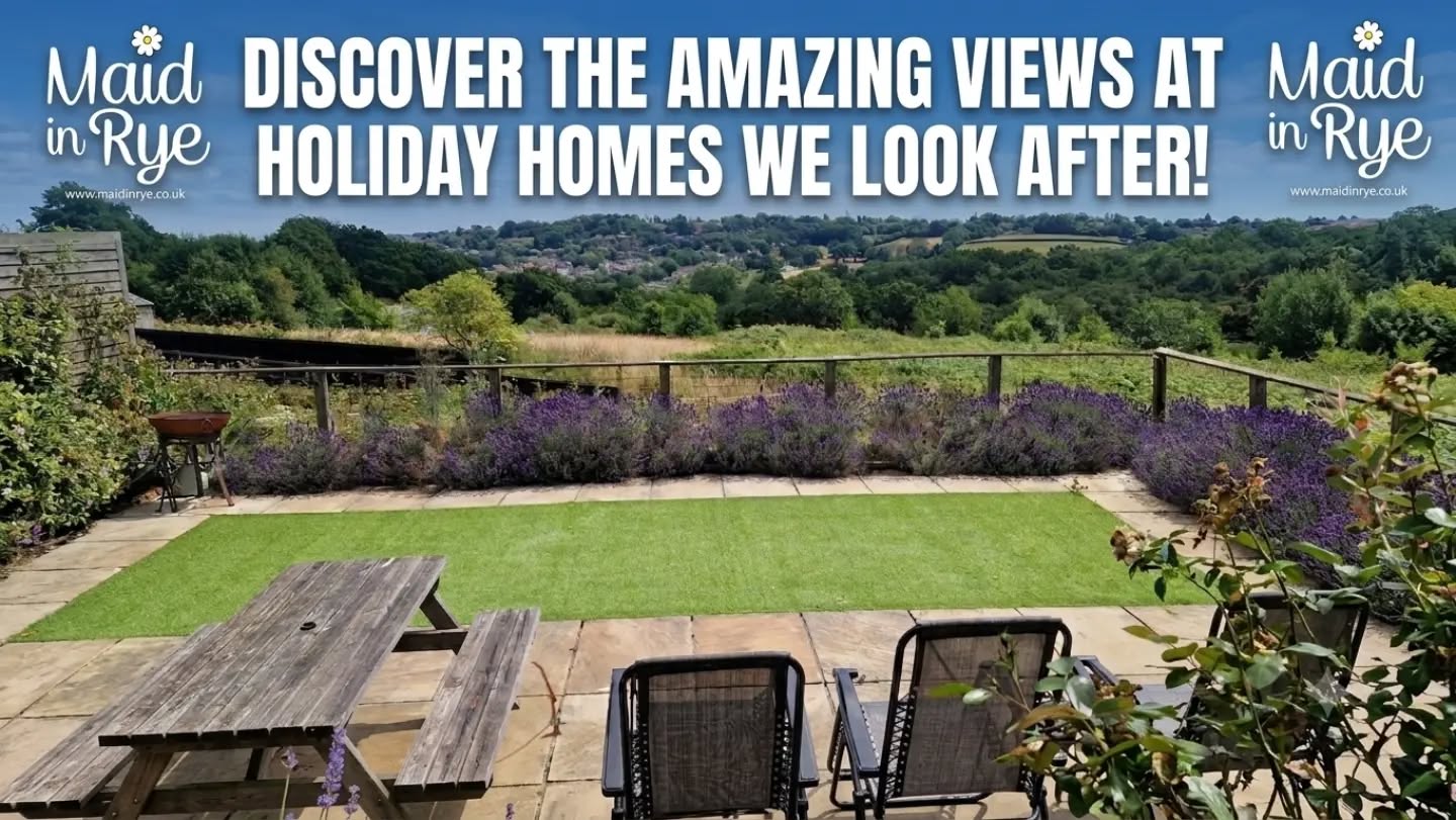 🌿 Now *this* is what we call a room with a view!
Ever wonder what it looks like behind the scenes at the holiday homes we look after? Imagine waking up, stepping out onto this patio with your morning coffee, and taking in those rolling hills. ☀️🏡
At **Maid in Rye**, we don't just keep things spotless—we ensure every guest walks into a pristine slice of paradise. From the perfectly manicured lawn to the fresh lavender borders, we take care of the details so your guests can focus on the unforgettable views.
✨ **Property Owners:** Want your holiday home managed to perfection? Let us do the heavy lifting.
✨ **Holidaymakers:** Ready for your next escape? Keep an eye out for our beautifully maintained properties!
📲 Head over to **www.maidinrye.co.uk** to find out more about our premium management and cleaning services.
#MaidinRye# HolidayHomeManagement #RyeSussex #UKHolidayHomes #PropertyManagement #StaycationUK
