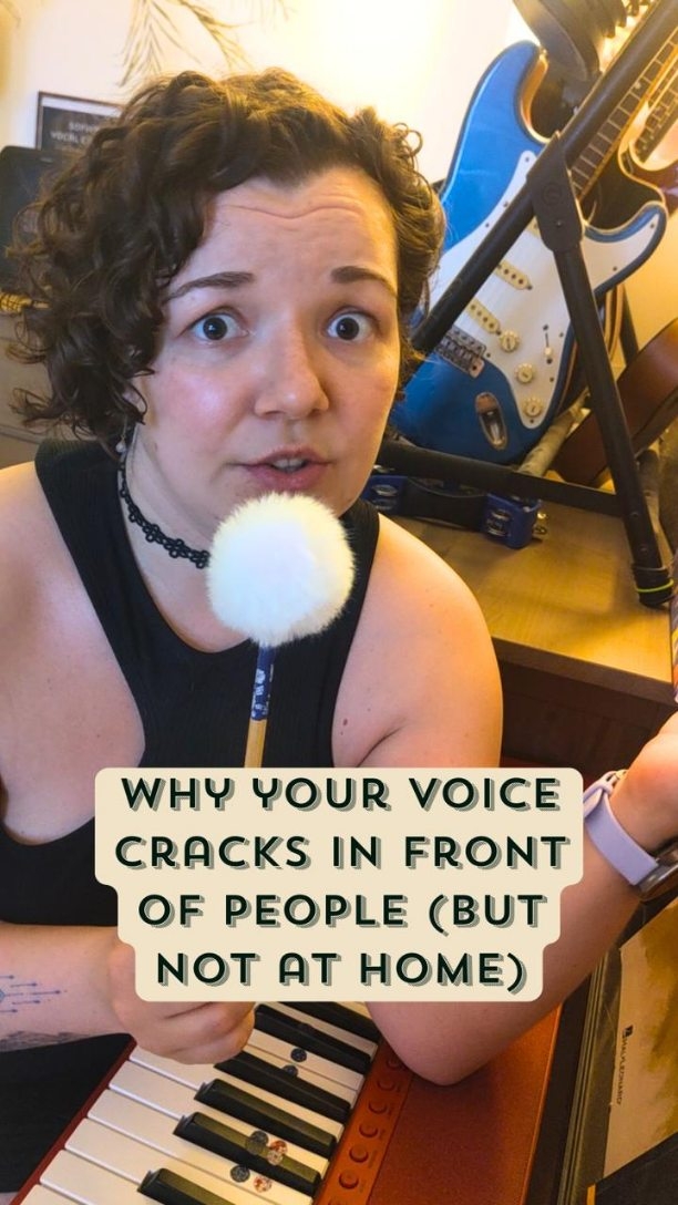 You sound great in the shower. You sound great in the car. Then someone's actually listening - and your voice cracks mid-line.
It's not nerves in the vague sense everyone tells you it is. It's adrenaline tightening the exact muscles that control your voice switching registers smoothly.
Different physical state, different sound - same voice.
Good news: that gap is trainable. Save this for your next karaoke night 🎤
#voicecracking #singingtips #karaokenight