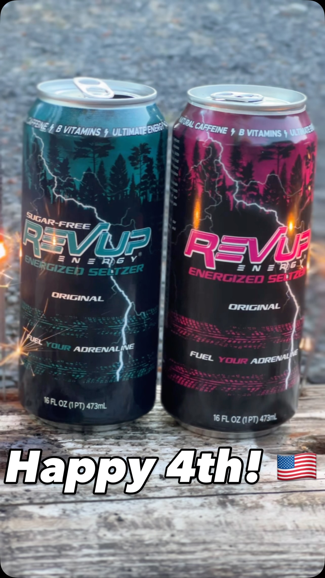 Happy 4th from the REVUP Team and happy 250th to America!!🦅🇺🇸
Hope everyone is safe and enjoying their break from the rush we call life. Work hard but play harder! 💪🙌
#4thofjuly #fireworks #energydrink #july