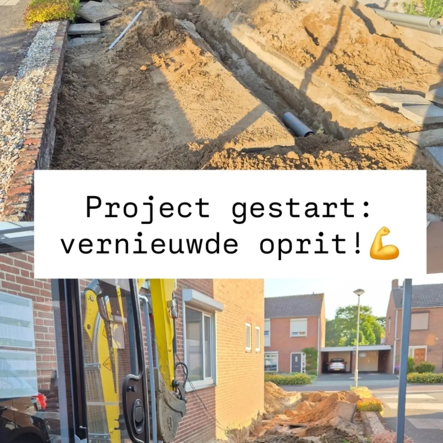๐ง De verbouwing van mijn oprit is begonnen! ๐ ๏ธ
Geen zorgen,ย de salon is gewoon bereikbaar. Je kunt via de oprit van de buren mijn salon bereiken.
Bedankt voor jullie begrip en tot snel! ๐งก๐