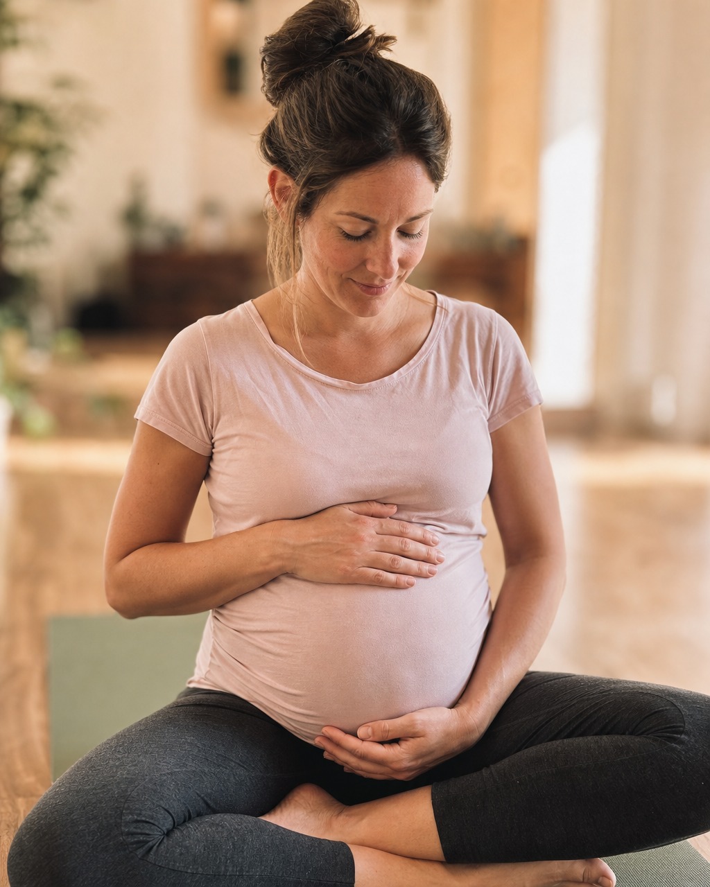 Hands resting on her belly.
Eyes closed.
The room quiet.
For a little while, there's nowhere else to be.
Pregnancy is a time of extraordinary change. Yet it can also become filled with appointments, preparations and endless things to think about.
Our Tuesday evening Pregnancy Yoga class is an opportunity to reconnect.
To reconnect with your breath.
To reconnect with your changing body.
To reconnect with the little life growing within you.
And to connect with other local women who are walking a similar path.
Lovingly guided by Alice, a local midwife and yoga teacher, each class weaves together mindful movement, breathwork and deep relaxation in a warm, welcoming space.
Because pregnancy isn't only a time of preparing to meet your baby.mIt's also a time of meeting yourself again.
Of gently asking:
𝗪𝗵𝗼 𝗮𝗺 𝗜 𝗻𝗼𝘄?
So that, little by little, you begin to discover...
𝗪𝗵𝗼 𝗮𝗺 𝗜 𝗯𝗲𝗰𝗼𝗺𝗶𝗻𝗴?
No previous yoga experience is needed.
Just come as you are.
𝗣𝗲𝗿𝗵𝗮𝗽𝘀 𝘁𝗼𝗱𝗮𝘆'𝘀 𝗿𝗲𝗳𝗹𝗲𝗰𝘁𝗶𝗼𝗻 𝗶𝘀 𝘀𝗶𝗺𝗽𝗹𝘆 𝘁𝗵𝗶𝘀:
𝘞𝘩𝘢𝘵 𝘩𝘢𝘷𝘦 𝘐 𝘥𝘪𝘴𝘤𝘰𝘷𝘦𝘳𝘦𝘥 𝘢𝘣𝘰𝘶𝘵 𝘮𝘺𝘴𝘦𝘭𝘧 𝘥𝘶𝘳𝘪𝘯𝘨 𝘵𝘩𝘪𝘴 𝘱𝘳𝘦𝘨𝘯𝘢𝘯𝘤𝘺?
#PregnancyYoga
#BanburyMums
#BanburyYoga
#OxfordshireMums
#PregnancyWellbeing