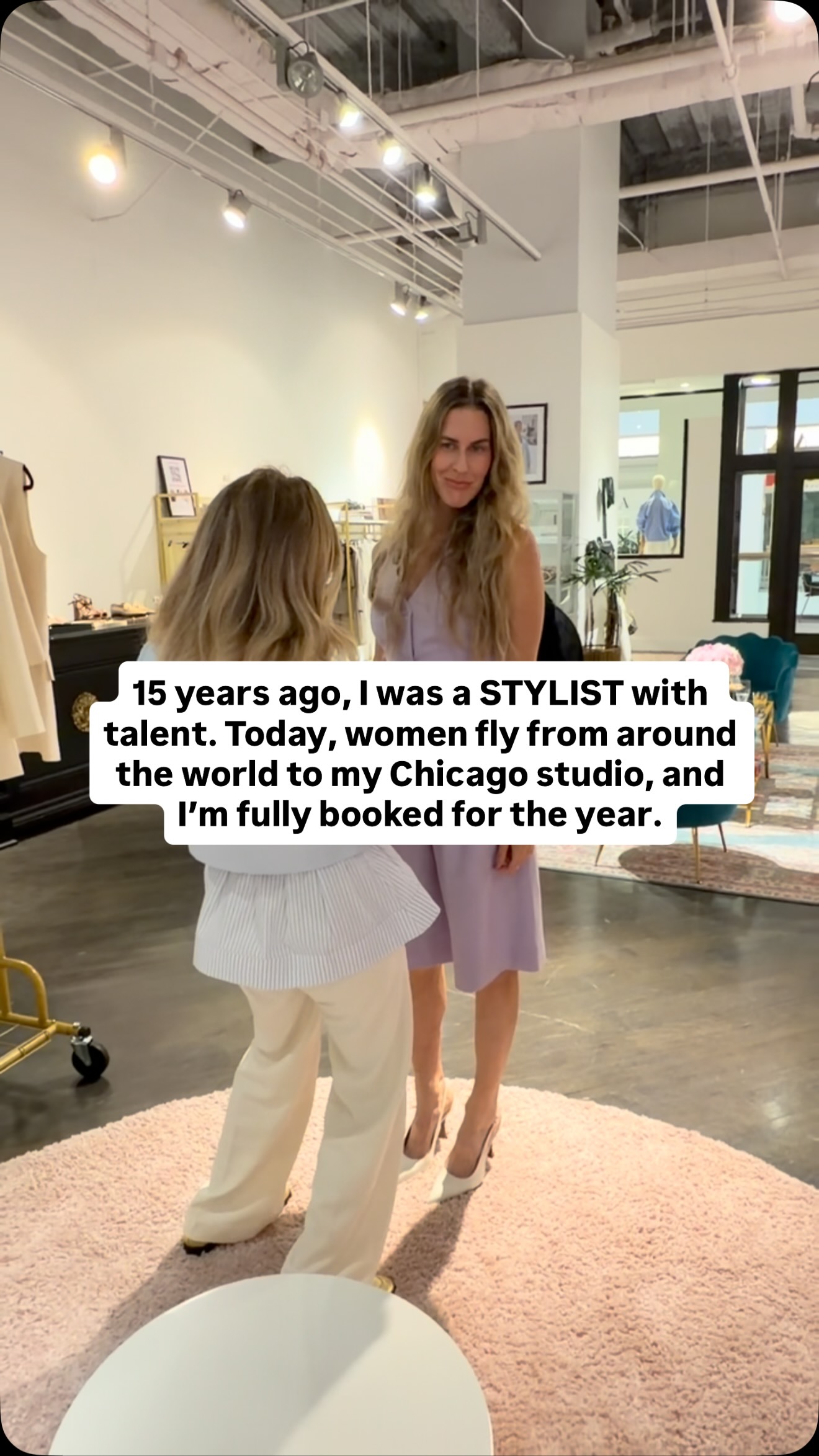 So what changed??
It wasn’t my eye for style…
It was everything I learned about building a business around my talent.
Fifteen years ago, I already knew how to style. I already knew how to walk into someone’s closet and instantly see what was missing.
What I didn’t know was how to build a business around that gift.
I didn’t know how to position myself as a premium stylist.
I didn’t know how to attract clients consistently.
I didn’t know how to market myself on social media, create irresistible offers, build systems, or deliver a luxury client experience that women would gladly travel for.
Those are the skills that changed everything.
Today, women invest $25,000 to work with me, fly from around the world to my Chicago studio. I’m booked months in advance not because I’m more talented than I was 15 years ago, but because I learned how to build a scalable styling business around my talent.
That’s exactly why I created the Calling Forth The Queen™ Stylist Certification.
Because being a great stylist isn’t enough.
You deserve to become a sought-after stylist with a business your talent has always deserved.
Today is the final day to enroll at the Founding Queen rate. Tomorrow enrollment opens publicly and tuition increases.
If you’ve been waiting for your sign, this is it. Don’t postpone your success for later, start taking actions today.
#stylistcertification #callingforththequeen