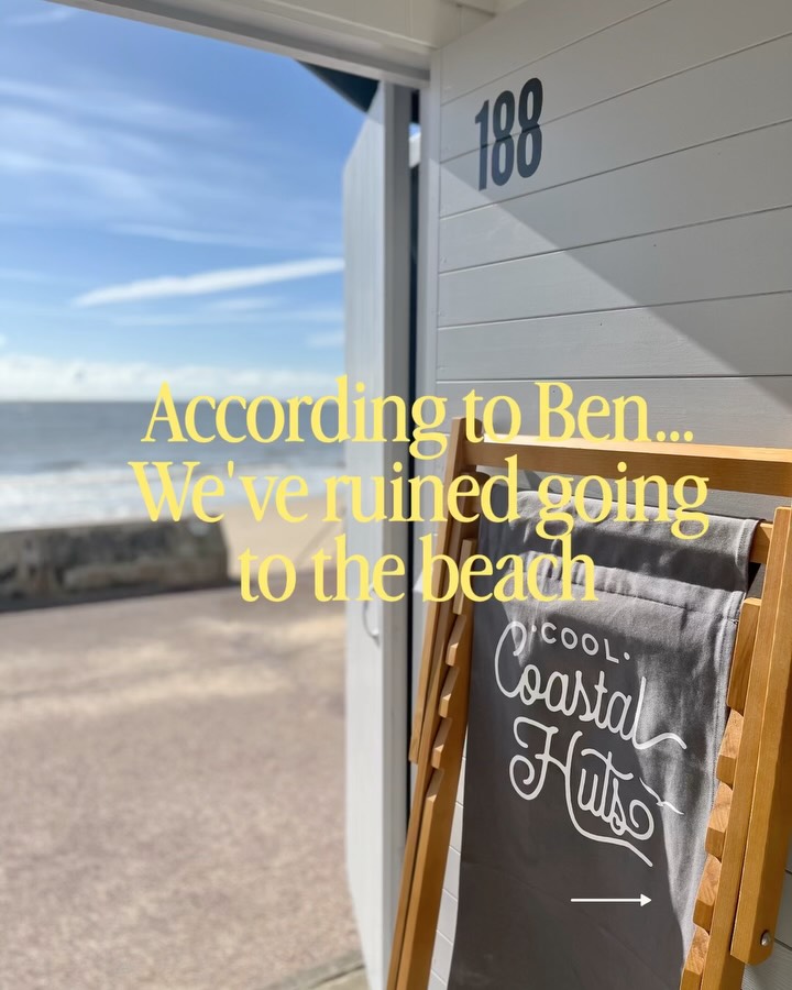 I had to smile when I read this one ✨
I love hearing how people use the huts, the family traditions they create, the little moments they enjoy and the stories they share.
Thank you Ben for such a lovely review. Reviews like this genuinely mean the world.✨
👉🏻Follow along for more beach days like Ben’s ✨
#beachhutlife #beachhuts #beachhuthire #frinton #mersea