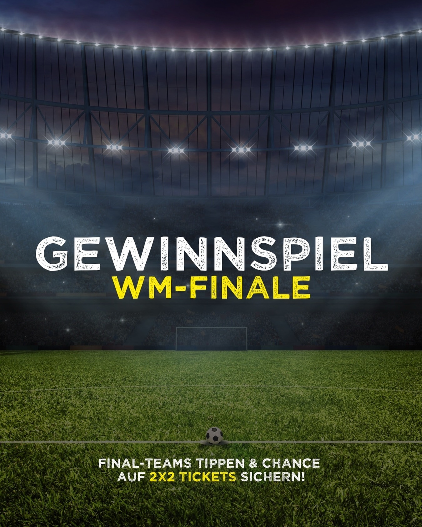 Das große WM-Finale steht an – und wir bringen den Nervenkitzel nach Kassel! ⚽
Jetzt ist euer Expertenwissen gefragt: Welche zwei Mannschaften stehen im Finale? Gib deinen Tipp ab und sichere dir die Chance live in unserer Show dabei zu sein! Wir verlosen 2x2 Tickets für Flic Flac Kassel! 🎫
So landest du im Lostopf:
1️⃣ Folge @flicflackassel und @flicflacbielefeld (Supportet die Casselly-Crew! 🙌)
2️⃣ Like diesen Beitrag
3️⃣ Schreib in die Kommentare, welche Teams deiner Meinung nach im Finale stehen!
Unter allen, die richtig getippt haben, werden die Gewinner gezogen! 🤘
🚨 Teilnahmeschluss: Dienstag, 14. Juli um 20:59 Uhr – pünktlich zum Anpfiff des ersten Halbfinales. Danach werden keine Tipps mehr gewertet!
—
Dieses Gewinnspiel steht in keiner Verbindung zu Meta. Der Gewinner oder die Gewinnerin wird per Zufall aus allen Teilnehmenden ermittelt und per Privatnachricht benachrichtigt. Teilnahmeberechtigt sind alle Personen ab 18 Jahren mit Wohnsitz in der EU oder Schweiz.