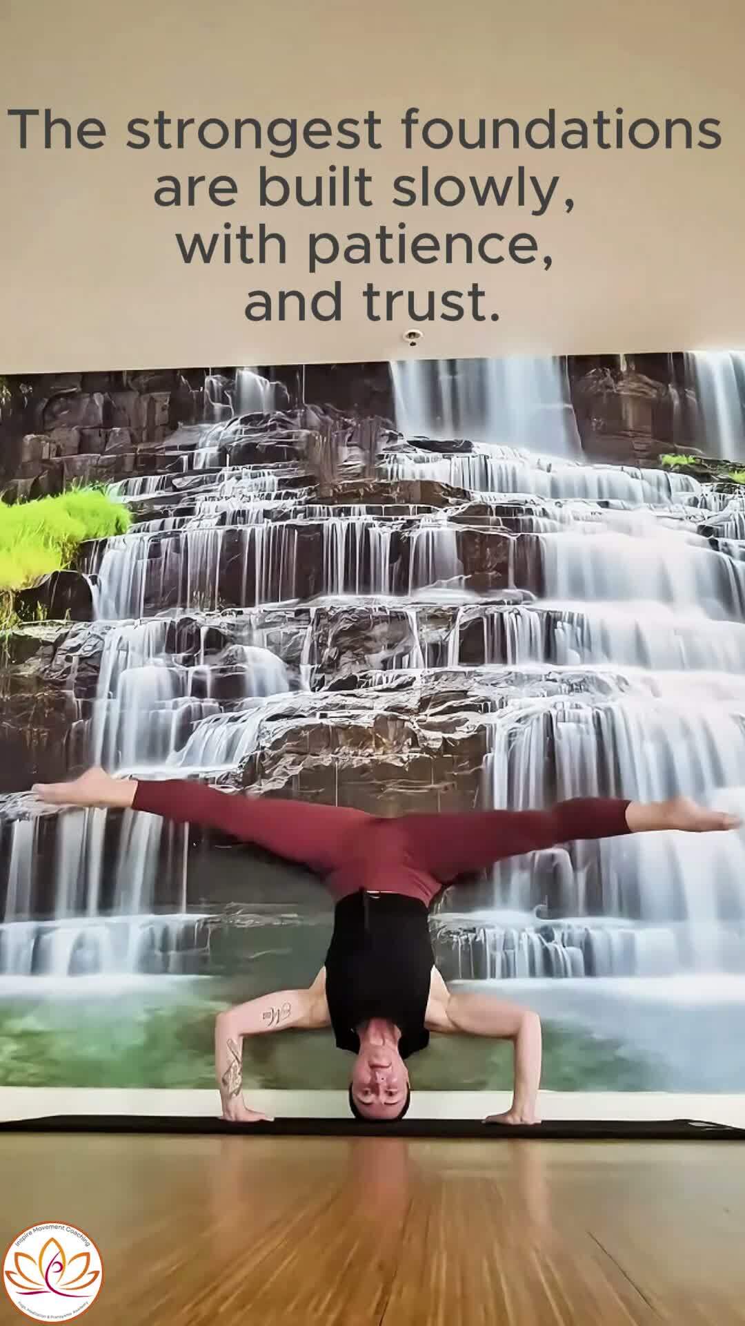 Balance isn't something we achieve once and hold onto forever. It's something we practice, again and again.
Some days it comes easily. Other days it asks us to slow down, breathe, and trust the process.
Be patient with yourself. Every breath, every moment of practice, is helping you find your balance.
www.inspiremovementcoaching.com
#Yoga #YogaInspiration #Balance #MindfulMovement #InnerStrength #Growth #Meditation #Wellbeing #InspireMovementCoaching