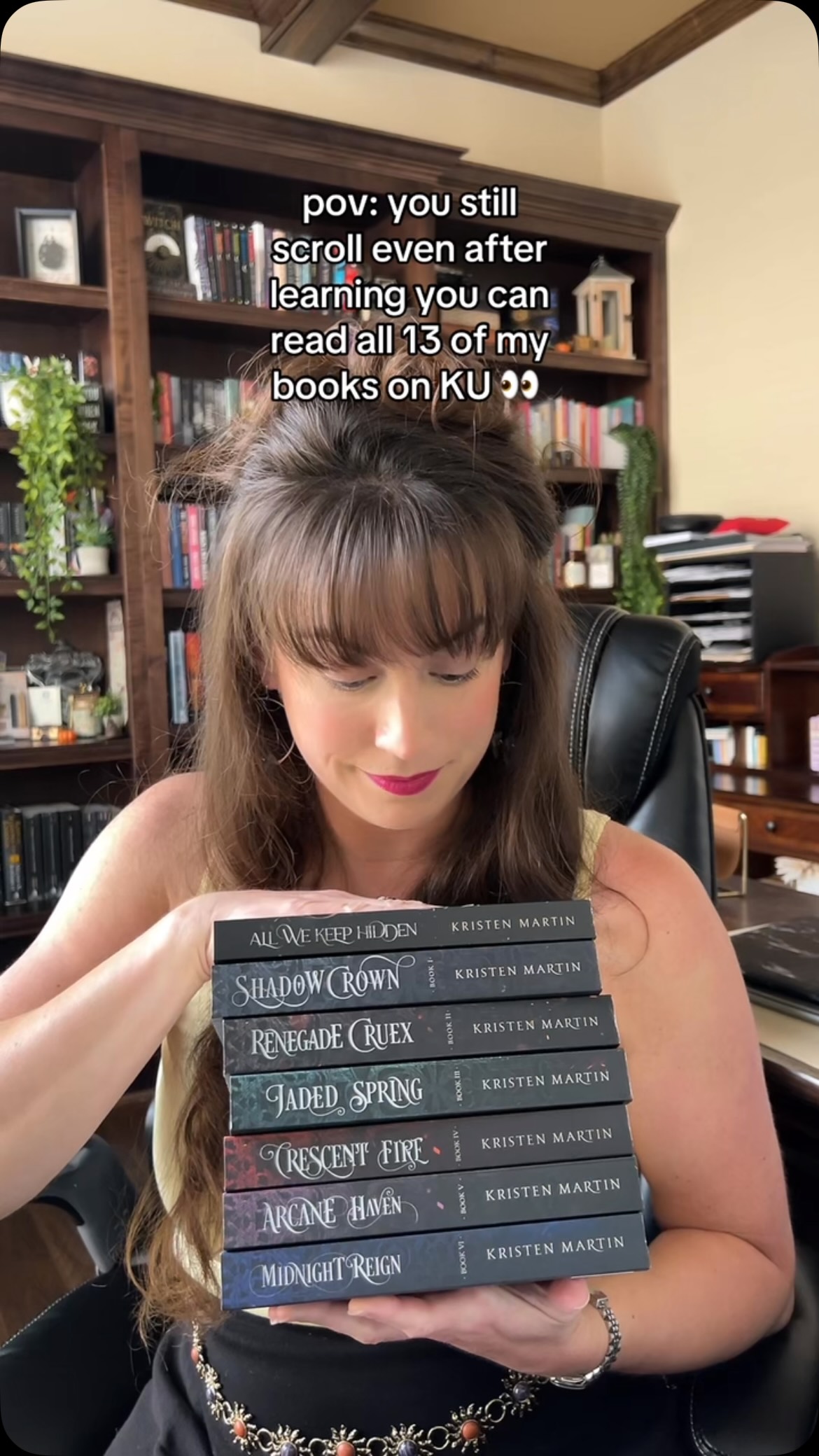 we love kindle unlimited over here 🧚✨ #gothicfantasy #indieauthor #indiebooks #romantasybooks #enemiestoloversbooks