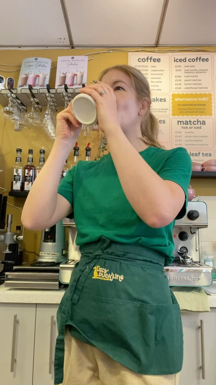 ☕️ Make my Monday morning coffee with me ☕️ It has to be a cappuccino in my special mug with my daughter’s footprints on. I swiftly moved on to an iced coffee after this one😂