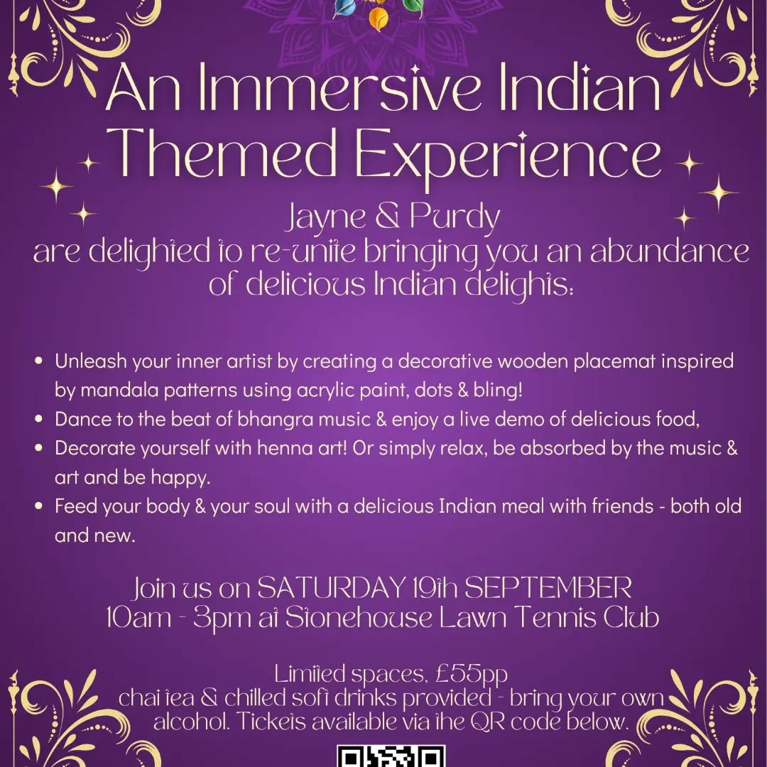 A beautiful day of soul food and art with my lovely friend @jayneashenburyart xx
Join us at Stonehouse Lawn Tennis Club for a reset ..relaxation and fun 😊❣️