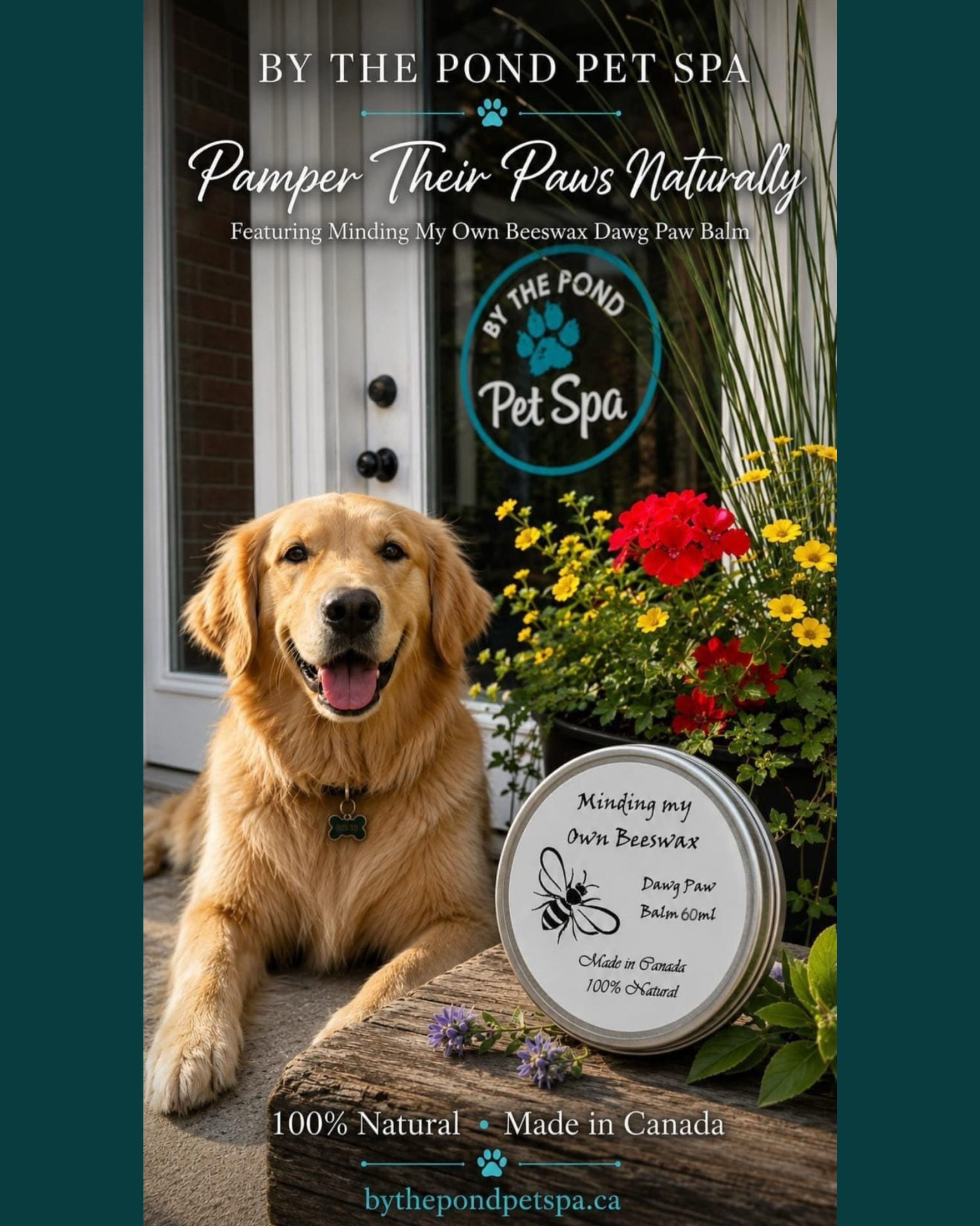 We’re partnering with Minding my Own Beeswax to bring dog safe Dawg Paw Balm into our shop! 🐝
@minding.my.own.beeswax
This balm is perfect your pups paw pads to help protect them from those scorching sidewalks, the hot sun, running on the beach, and whatever fun summer activities you and your pup have planned.
Check out our selection in our store when you stop by for your dogs next groom!
#doggrooming #beeswaxbalm #dogpawbalm #dogsofinstagram #dogpaws
