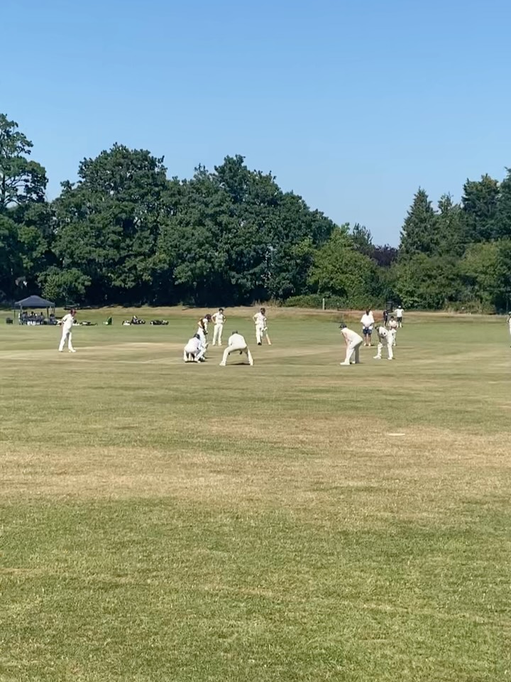 4 wickets in 4 balls for Ben and his first 5fer in senior cricket! Many more to come… 🏏💥 @cricketmentoring