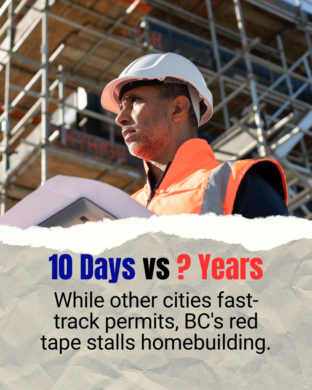 BC has a building permitting problem. Bureaucracy creates the rules and red tape that add delays and costs to builders, all paid by end buyers and renters. Regina approves building permits in 10 days. โฐ๏ธ BC contractors wait weeks. Sometimes months. Some projects take years.๐๏ธ๐
Regina issued 2,820 permits in 2025 and processed 506 in the first quarter of 2026 alone. Their secret? A streamlined digital system where 94% of applications are submitted online, and a commitment to getting shovels in the ground fast.
Meanwhile, BC's red tape continues to drive up costs, delay housing, and push builders to the edge. Those costs don't disappear. They get passed down to homebuyers and renters who are already struggling to keep up.
๐ Tag people who need to see this.
#housing #construction #affordability #HomesNotBankMachines
@havanofficial
@chbanational
@icbabc
@bcrea_realtors
@greatervancouverrealtors