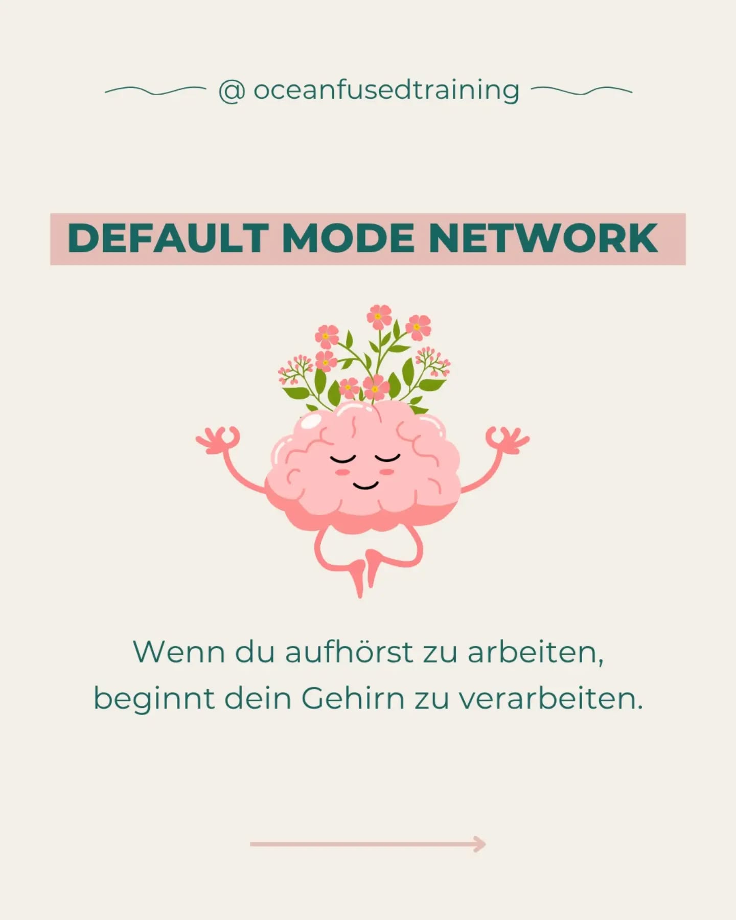 Dein Gehirn verarbeitet nicht in Meetings.
Nicht beim Scrollen.
Nicht zwischen zwei Slack Nachrichten.
Es verarbeitet in der Stille dazwischen.
Das Default Mode Network ist eines der faszinierendsten Netzwerke deines Gehirns. Es wird genau dann aktiv, wenn du aufhörst, neue Reize zu liefern.
Raichle et al. (2001) zeigten: In Ruhephasen ist dein Gehirn aktiver als bei fokussierter Arbeit. Es festigt Erinnerungen, verarbeitet Emotionen und entwickelt kreative Lösungen.
Das Problem im Berufsalltag?
Dauerreize verhindern Integration auf neuronaler Ebene.
Die Lösung ist keine App und keine neue Routine.
Sie ist Raum und Zeit:
đż Bewusst duschen.
đ¶ Spazieren ohne Podcast.
đŹïž Atmen und bemerken, dass du atmest.
In unserem Bildungsurlaub trainierst du Regulation, Achtsamkeit und mentale LeistungsfĂ€higkeit â praxisnah und wissenschaftlich fundiert.
Kommentiere âRESILIENZ" und wir senden dir den Seminarplan direkt zu.