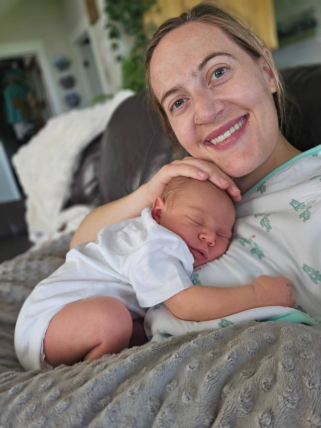 ✨ The latest Lively news... ✨
Our sweet boy, Finnick, is here. 🩵
After keeping us waiting until July, he reminded us that some of life's greatest gifts can't be rushed. The most meaningful things often take a little longer, and they are always worth the wait.
No one can truly prepare you for meeting your child. The moment he arrived, the world felt both completely new and exactly as it was meant to be. He is already teaching us so much—patience, presence, and a love deeper than we ever imagined.
These days have been beautifully simple. Sunlight pouring through the windows, slow mornings, quiet afternoons, endless snuggles, and giving ourselves permission to rest and simply be.
The nights? Well... they're a little less restful. 😅 Sleep comes in short stretches now, and somehow the days feel wonderfully long—but I have a pretty perfect little face to stare at, so I can't complain.
Thank you to everyone who has checked in, sent kind messages, and supported us throughout this journey. Your encouragement has meant more than you know.
As I step gently into this new chapter of motherhood, I'm reminded that rest isn't something we have to earn—it's something we need.
💛 I'd love to hear from you: How are you resting yourself... like a baby? Whether it's a nap, a slow walk, a good book, or simply giving yourself permission to pause, share what rest looks like for you lately.
Finnick Conrad Neufeld
Born July 4th
2:28 pm
7 lbs 15 oz
20.5 inches
Pure Perfection