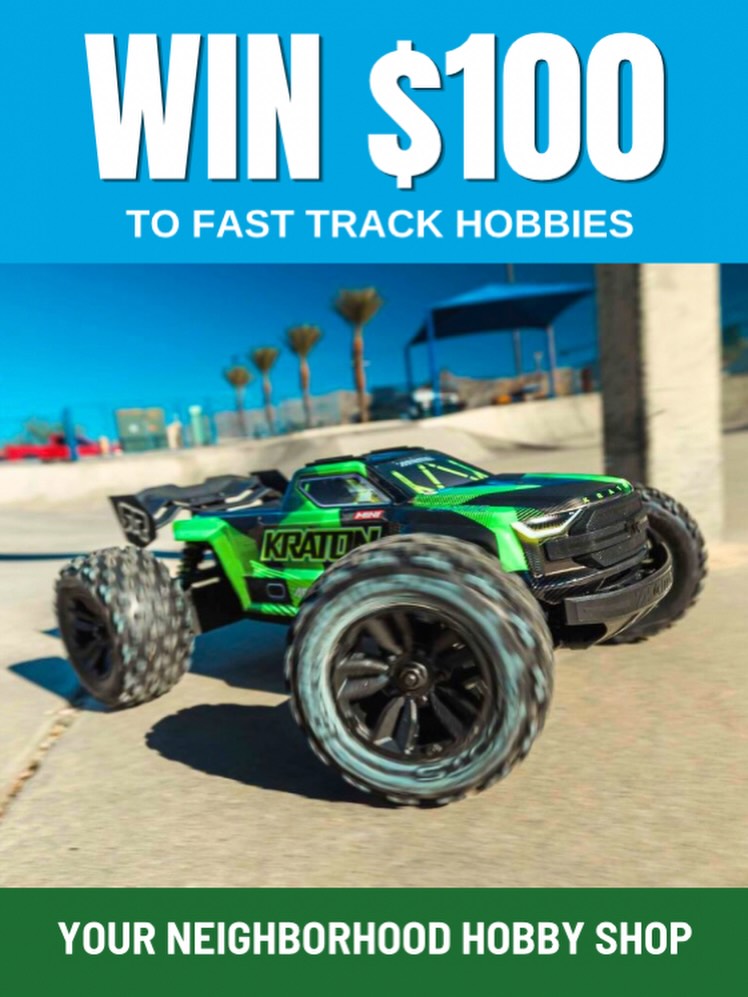 Got a hobby you love? Show it off! π
Fast Track Hobbiesβ Hobbyist Spotlight Contest is your chance to share what you are building, racing, flying, painting, collecting, or creating with the community. Every month we feature a new hobbyist, and all entries are entered into a year-end drawing for a $100 Fast Track Hobbies gift card.
To enter, send us:
β’ A short story about your hobby (around 100β300 words)
β’ A few photos of your hobby
β’ Your first name and best contact information
Send entries by the 10th of each month to:
Marketing@FastTrackHobbies.com
We want to see what you are working on!
#rocklinca #familyfun #fasttrackhobbies #hobbyshop #rosevilleca
