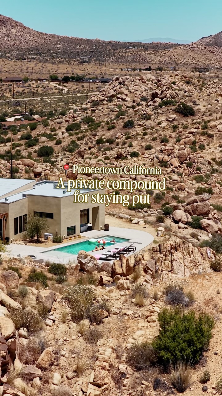 Tag the person you’d disappear to the high desert with 🪐.
Comment HIDEAWAY for direct booking link straight to your DMs.
Enjoy slow mornings in the desert’s soft light surrounded by boulder views. This modern Pioneertown compound is your reason to clear your schedule and unplug your phone.
Step inside Sagebrush Hideaway:
🍽️ Full chef’s kitchen and outdoor dining area with panoramic views
💦 Private saltwater pool, spa, cold plunge + sauna
🔥 2 fire pits made for stargazing under the night sky
🏓 Bocce ball + ping pong for effortless desert afternoons
🎸 5 minutes drive to iconic nights at Pappy & Harriet’s
Zero urgency. Unplug. Experience prime desert sunrise and sunset views from a whole new perspective.
See you in the desert,
Cocoon
.
.
.
Pioneertown, Pappy and Harriet’s, desert vacation rental , travel California, desert vacation