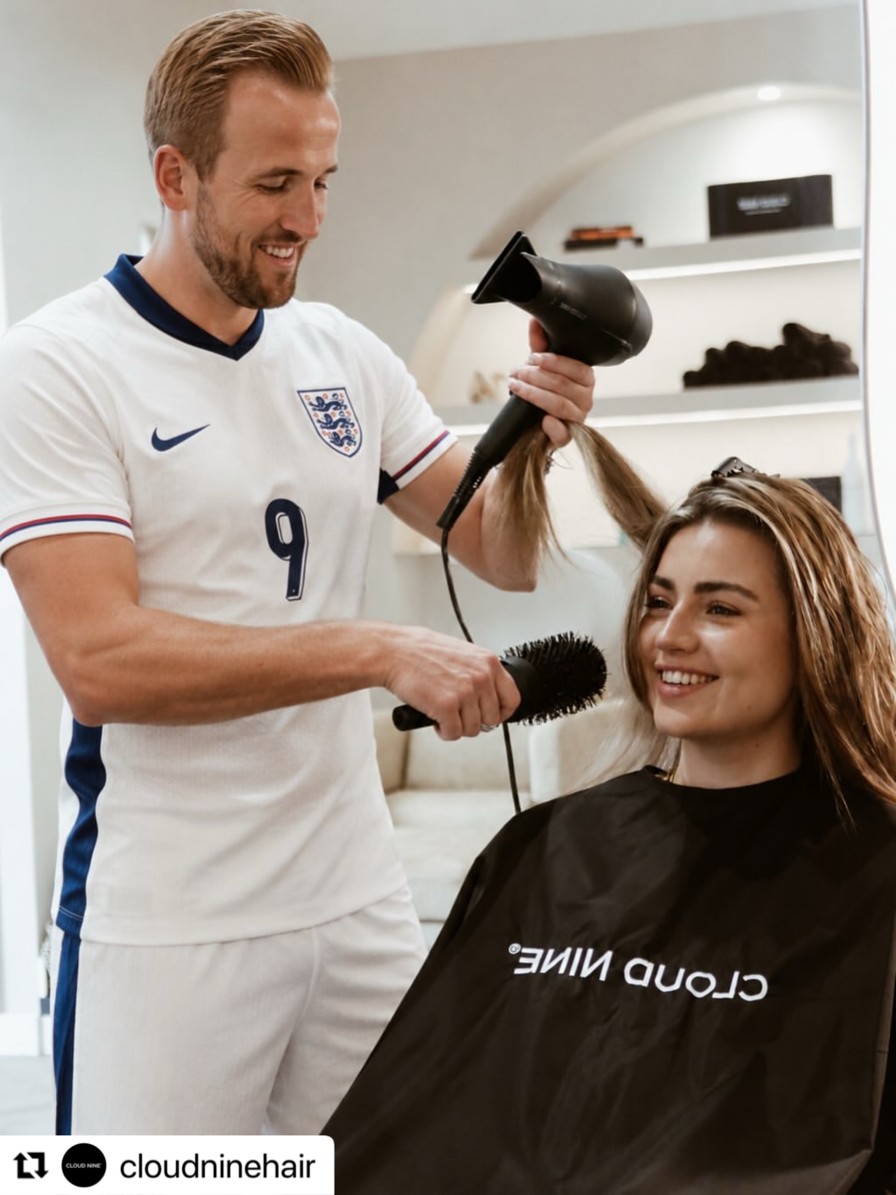 Getting match ready... Come on England 🏴