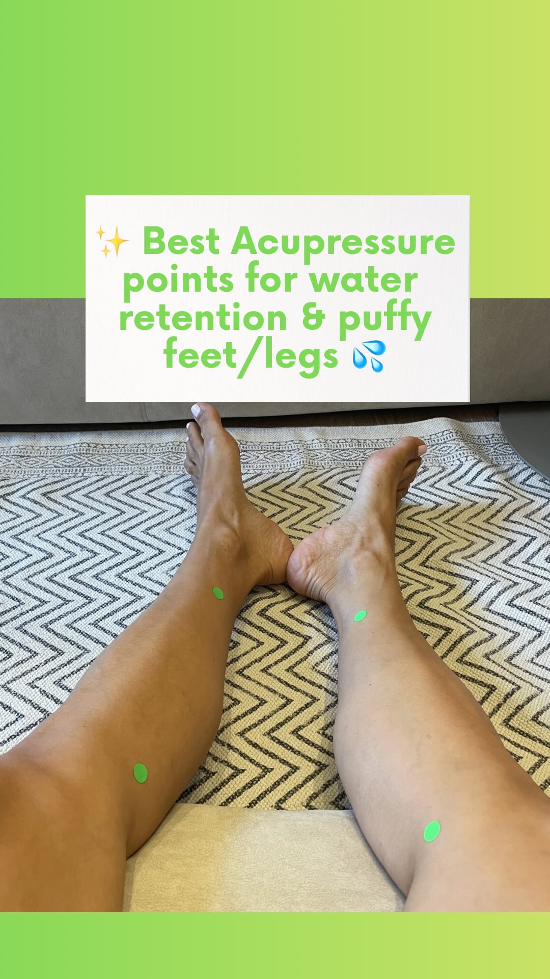 Dealing with puffy, tired legs this summer?
Heat, prolonged standing, travel, hormonal changes and sluggish circulation can all contribute to uncomfortable fluid retention and heavy legs.
Here are three of my favorite acupressure points to boost circulation and help legs feel lighter and more energized:
💧 SP9 (Yinlingquan)
Located just below the inner knee crease, under the tibia.
Promotes fluid metabolism and reduces puffiness and excess fluid anywhere in the body (e.g. nasal congestion, diarrhea, etc.). Super effective for easing swelling in the legs and ankles.
🌿 SP6 (Sanyinjiao)
Located about four finger-widths above the inner ankle bone, just behind the tibia.
Supports circulation, helps move fluids, and is commonly used for swelling in the lower limbs. It’s also an amazing point for menstrual issues, fertility and calming the mind.
⚠️ Do NOT massage this point during pregnancy, as it’s a point traditionally used for labor induction.
⚡ ST36 (Zusanli)
Located about four finger-widths below the kneecap, just outside the shin bone.
Known for supporting circulation, boosting energy, improving digestion and fluid metabolism throughout the body.
✨ How to use:
• Massage each point using firm, comfortable circular pressure for 1-2 minutes.
• Repeat 2-3 times daily as needed.
• If possible, lie on your back with your legs elevated to further encourage fluid return.
• Mild tenderness is common—many people notice these points are sensitive when they need extra attention.
If swelling is sudden, severe, affects only one leg, or is accompanied by pain, redness, shortness of breath, or chest pain, seek prompt medical attention, as this can be a sign of a more serious condition.
Save this post for the next heat wave and let me know how it goes in the comments! ☀️
With love,
Teressa
#Acupressure #HolisticHealth #NaturalWellness #LymphaticDrainage #SummerWellness