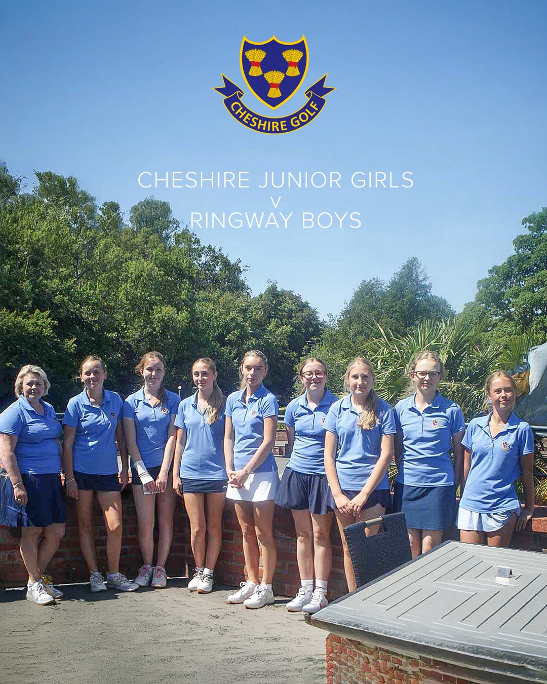 Cheshire Junior Girls v Ringway Boys
A wonderful day of junior golf at Ringway Golf Club on Sunday