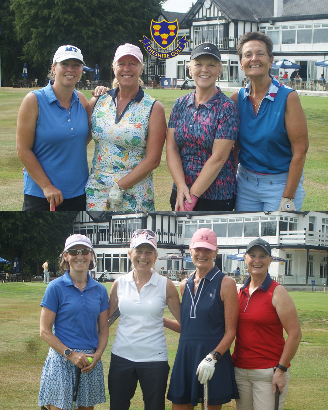 Cheshire Ladies Margaret Sangster Salver
Stockport put on a great show
Stockport Golf Club were pr