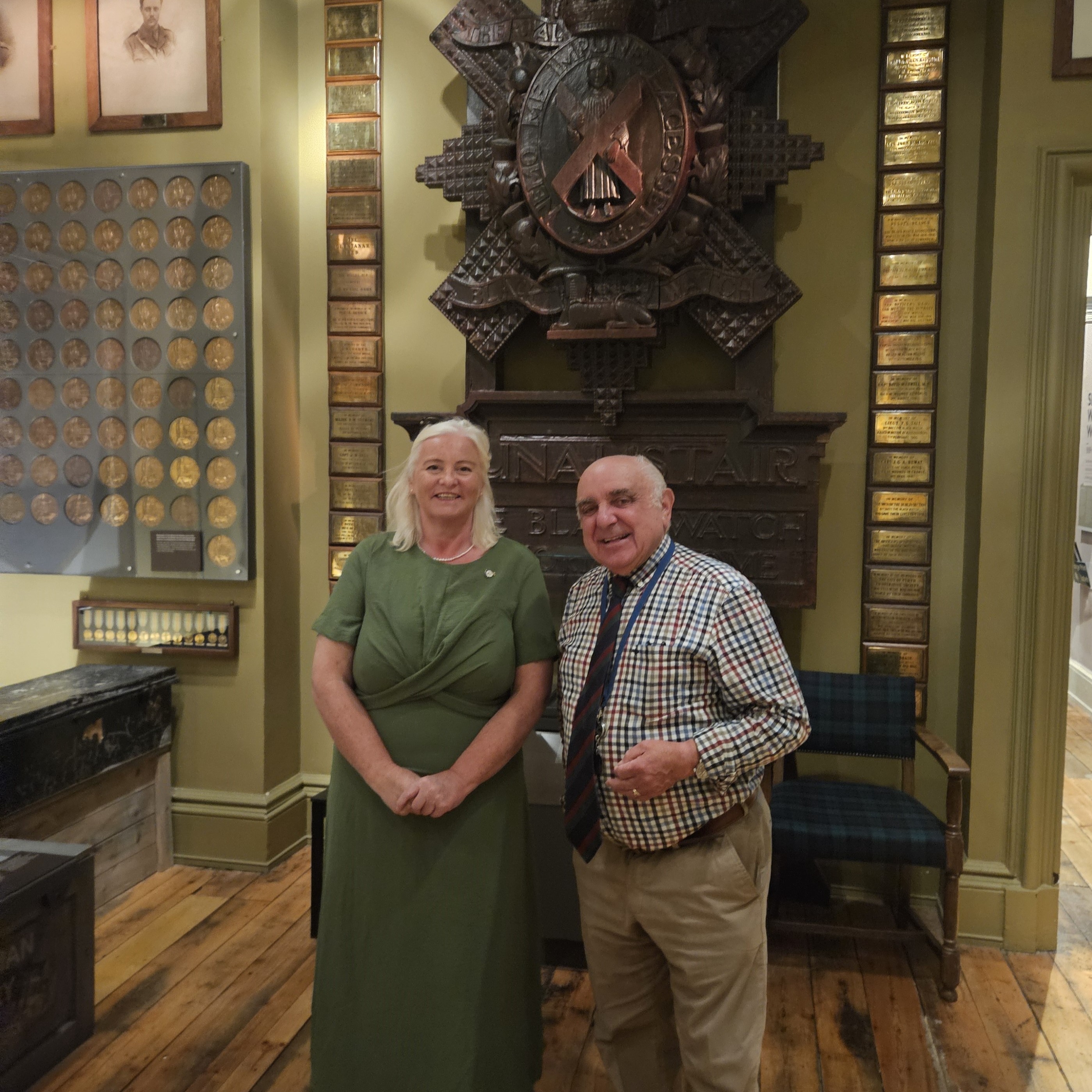 It was a pleasure to meet Angus Council’s Veterans Champion, Cllr Ronnie Proctor, at Balhousie Castle, home of The Black Watch Association and Museum. The excellent museum brings to life the regiment’s proud history and heritage, recognising its distinguished contribution to our nation’s defence and the service and sacrifice of generations of soldiers and their families.
I was also delighted to meet members of the Black Watch Association Welfare Committee over lunch. It was invaluable to hear directly about the experiences, concerns, and priorities of veterans within the Black Watch community. Our discussion highlighted the important role that regimental associations continue to play in supporting veterans, maintaining lifelong connections, and strengthening links with families and local communities.
@blackwatchmuseum